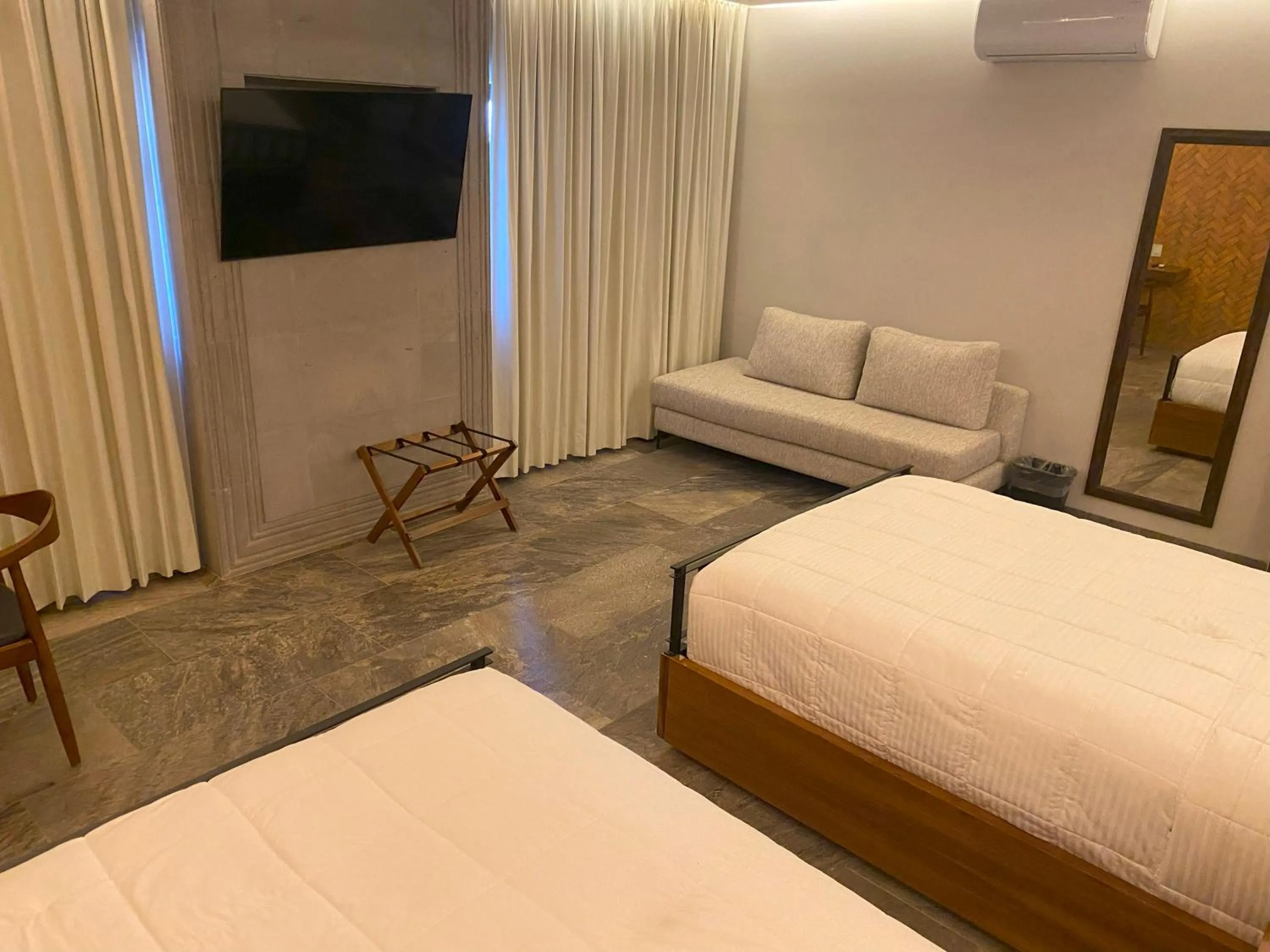 View (from property/room), Bed in Hotel Boutique Divino Sol