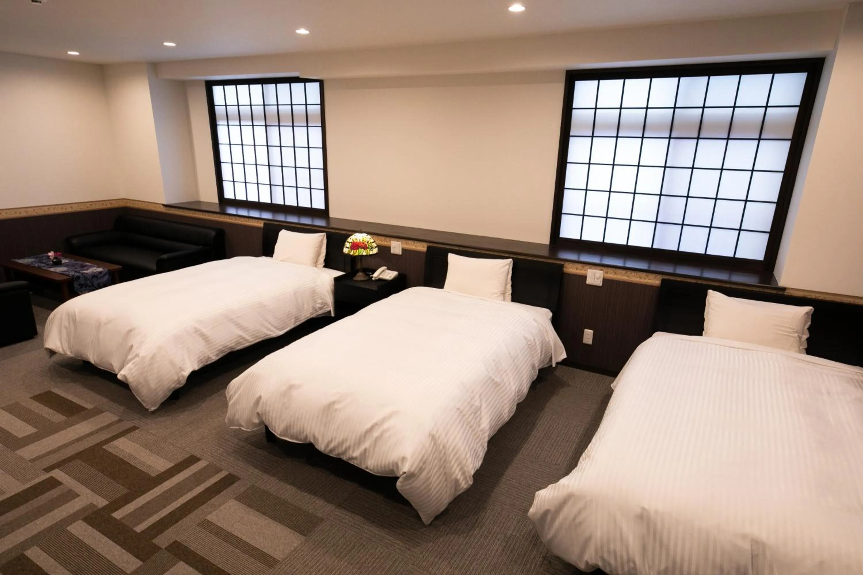 Photo of the whole room, Bed in Yufuin Yasuha