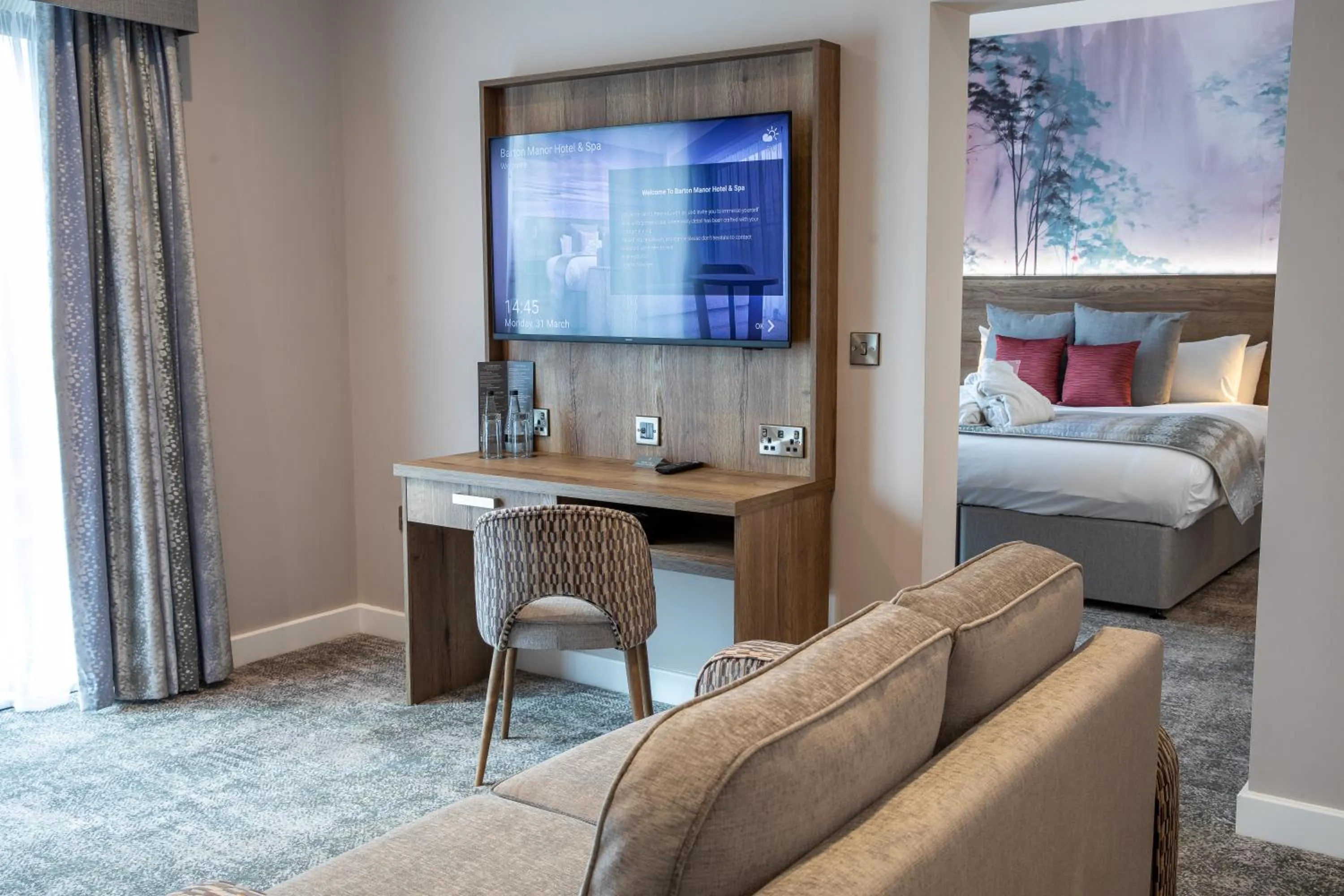 Bed in Barton Manor Hotel & Spa; BW Signature Collection