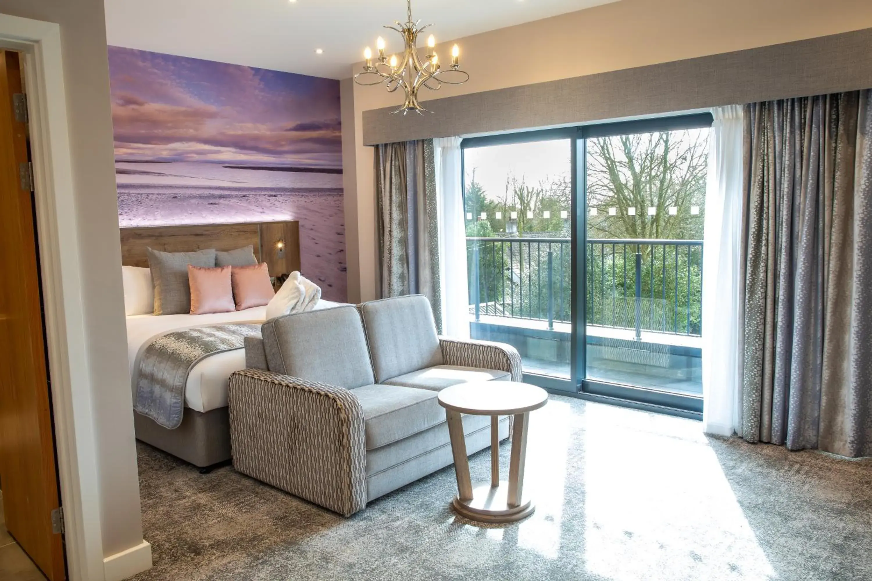 Junior King Suite with Balcony and Garden View in Barton Manor Hotel & Spa; BW Signature Collection Junior King Suite with Balcony and Garden View in Barton Manor Hotel & Spa; BW Signature Collection