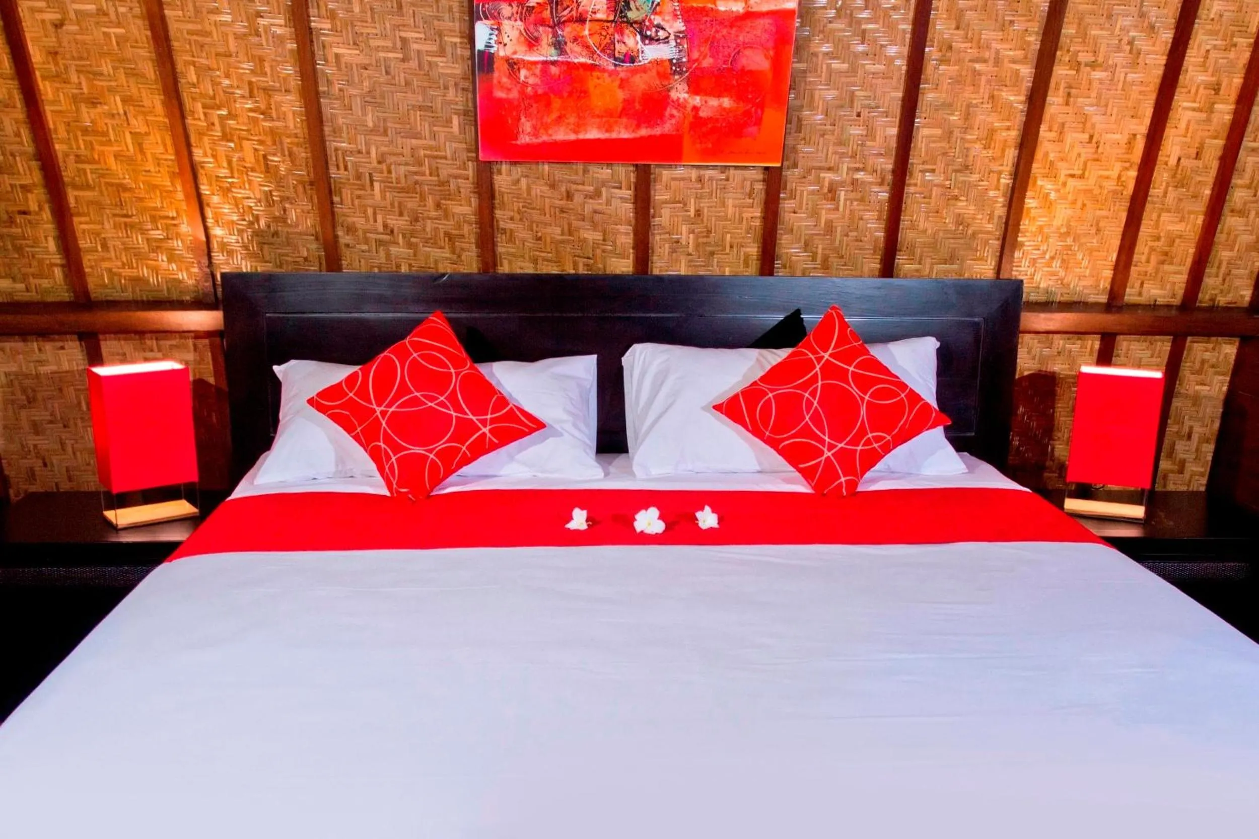 Bed in D'Wahana Resort