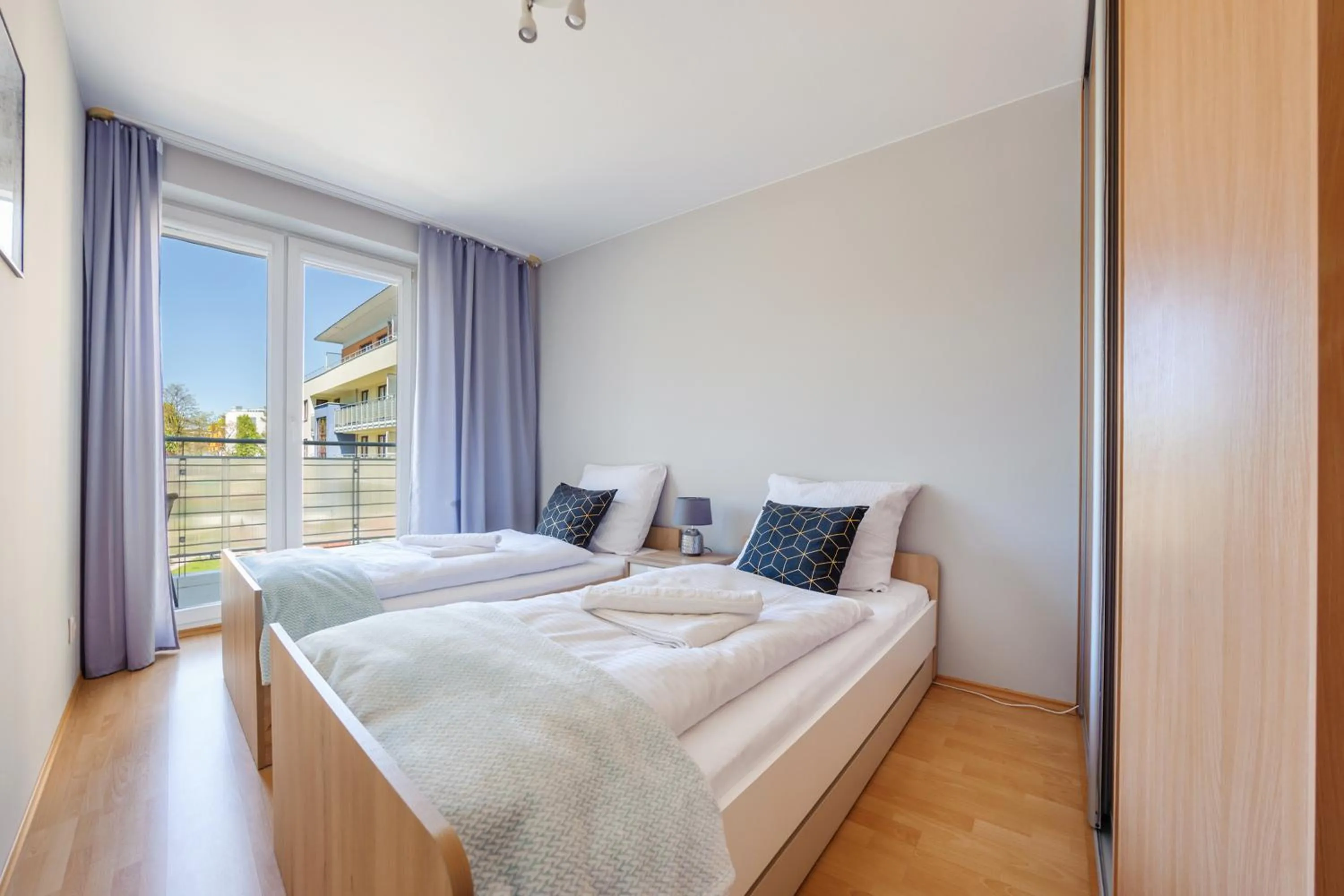 Bedroom, Bed in Zielone Tarasy, Sun & Snow