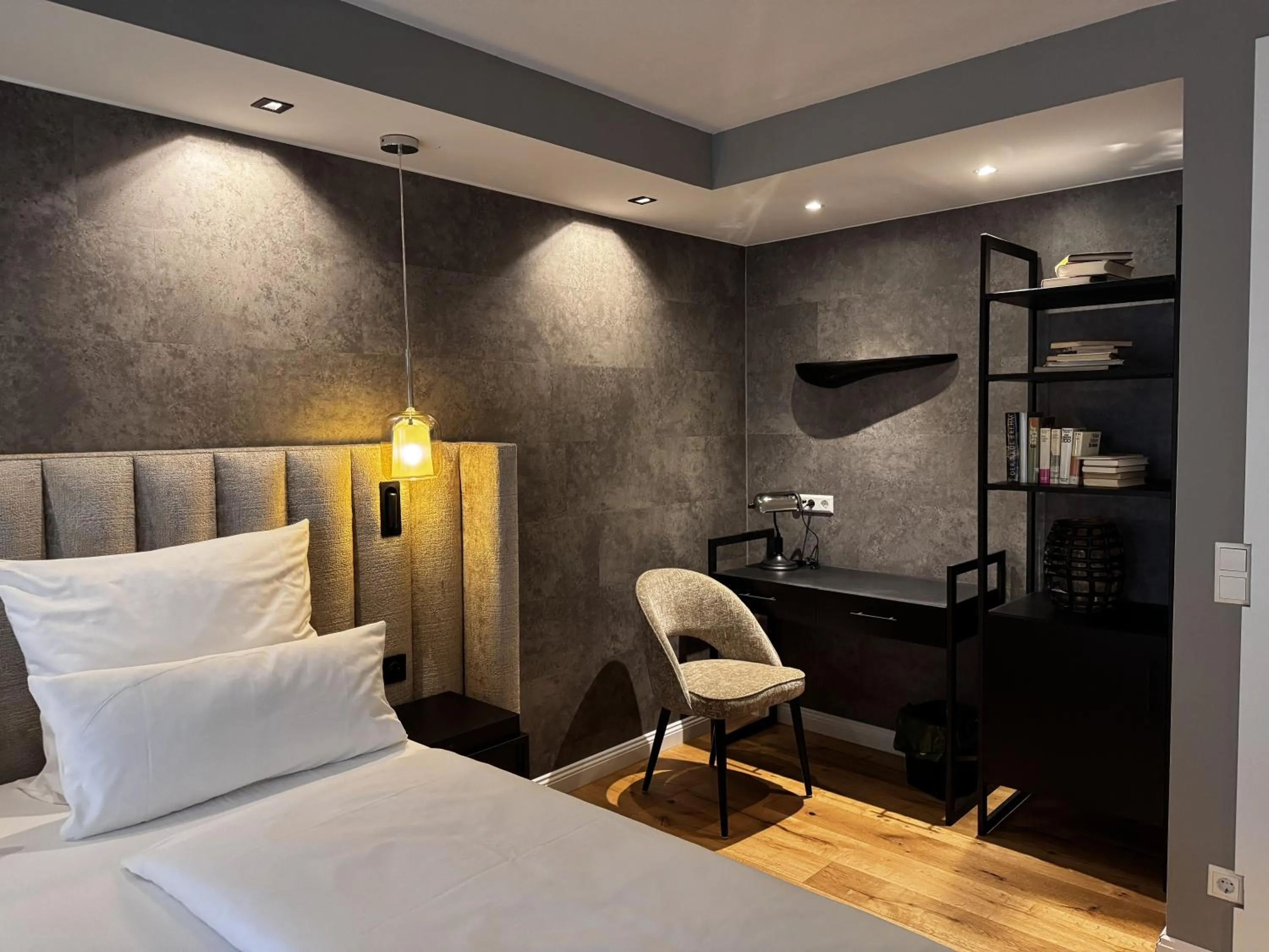 Bed in Hotel Luisenpark