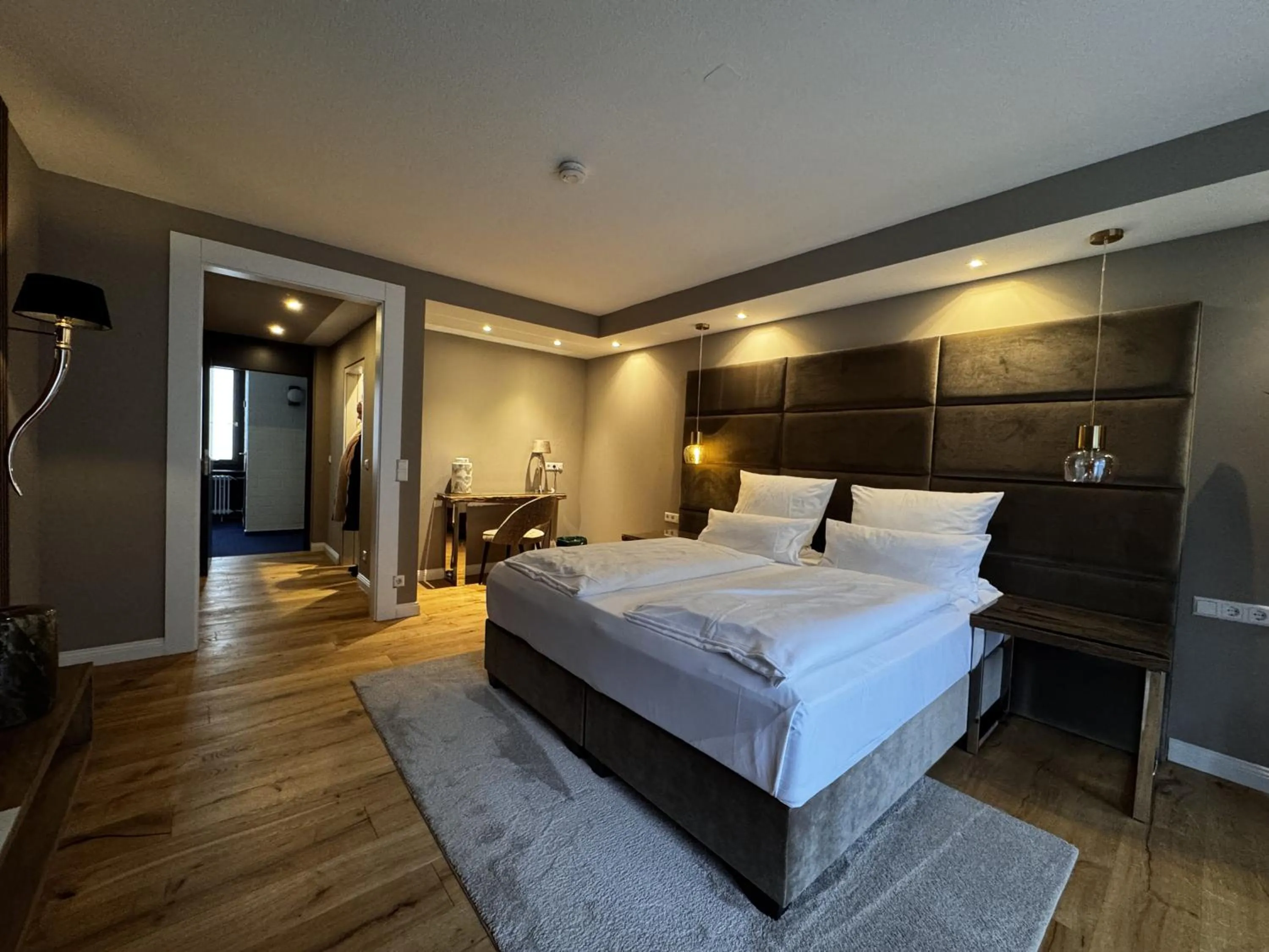 Bed in Hotel Luisenpark