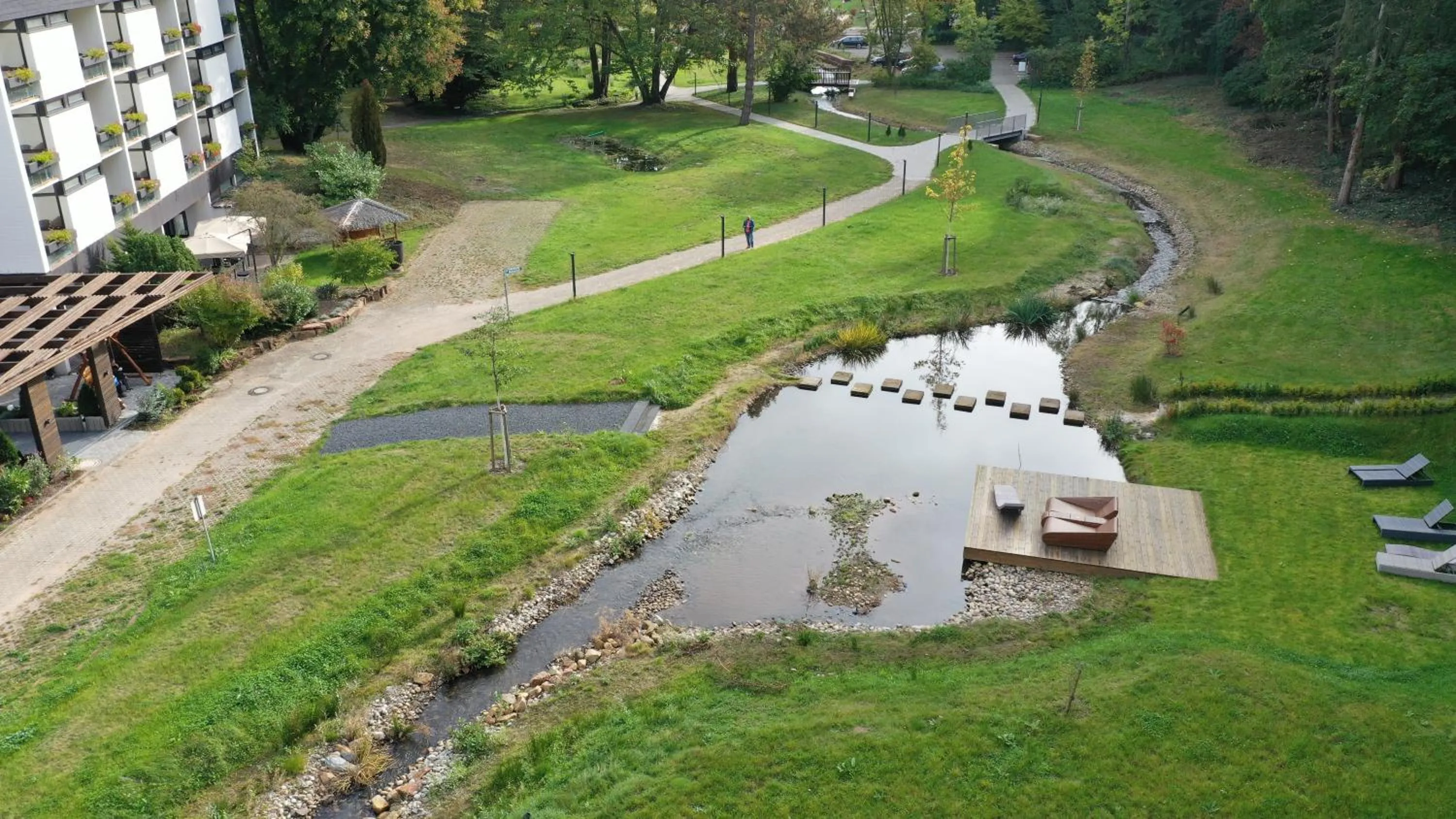 Aqua park in Hotel Luisenpark