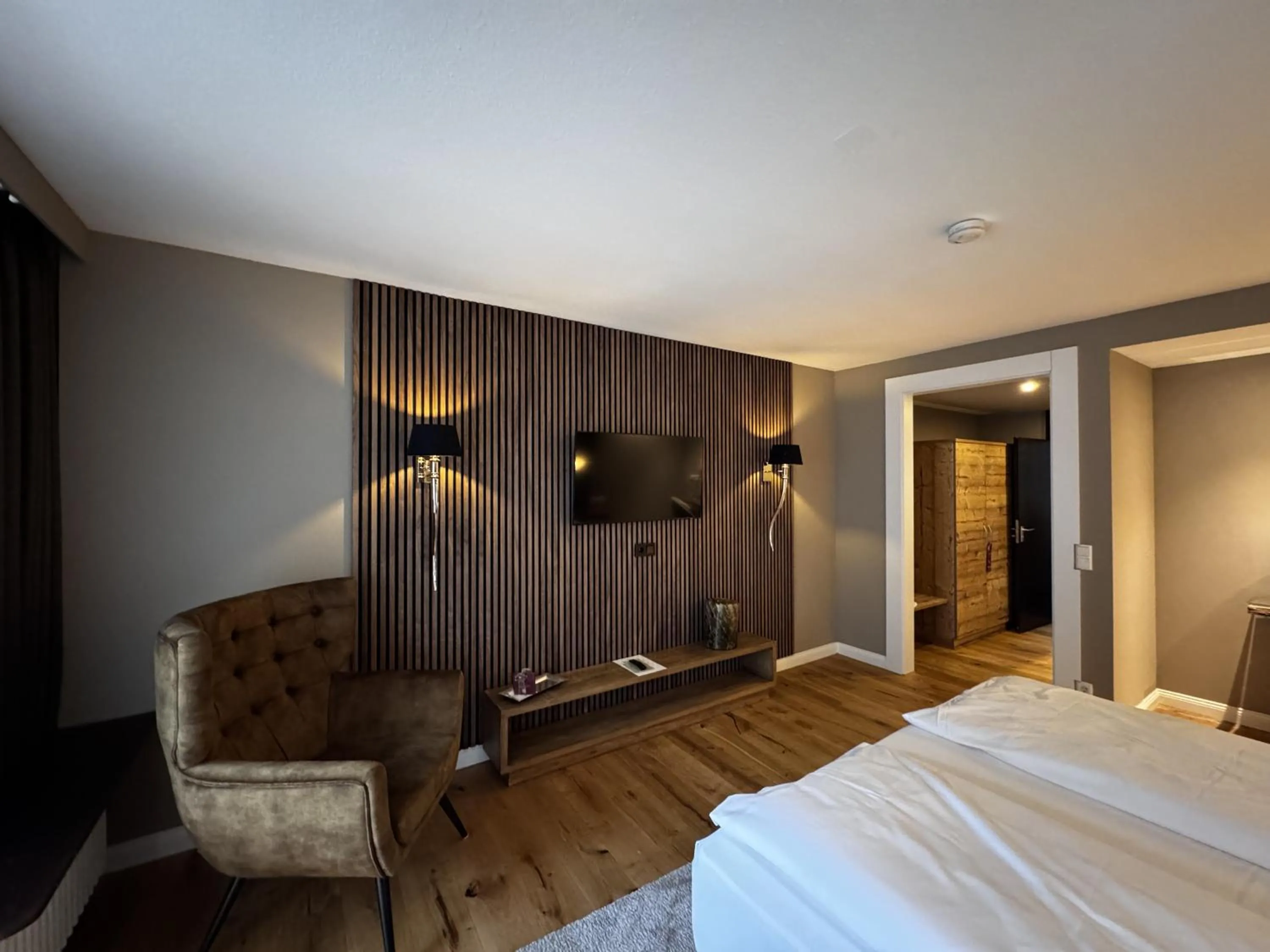 Bed in Hotel Luisenpark