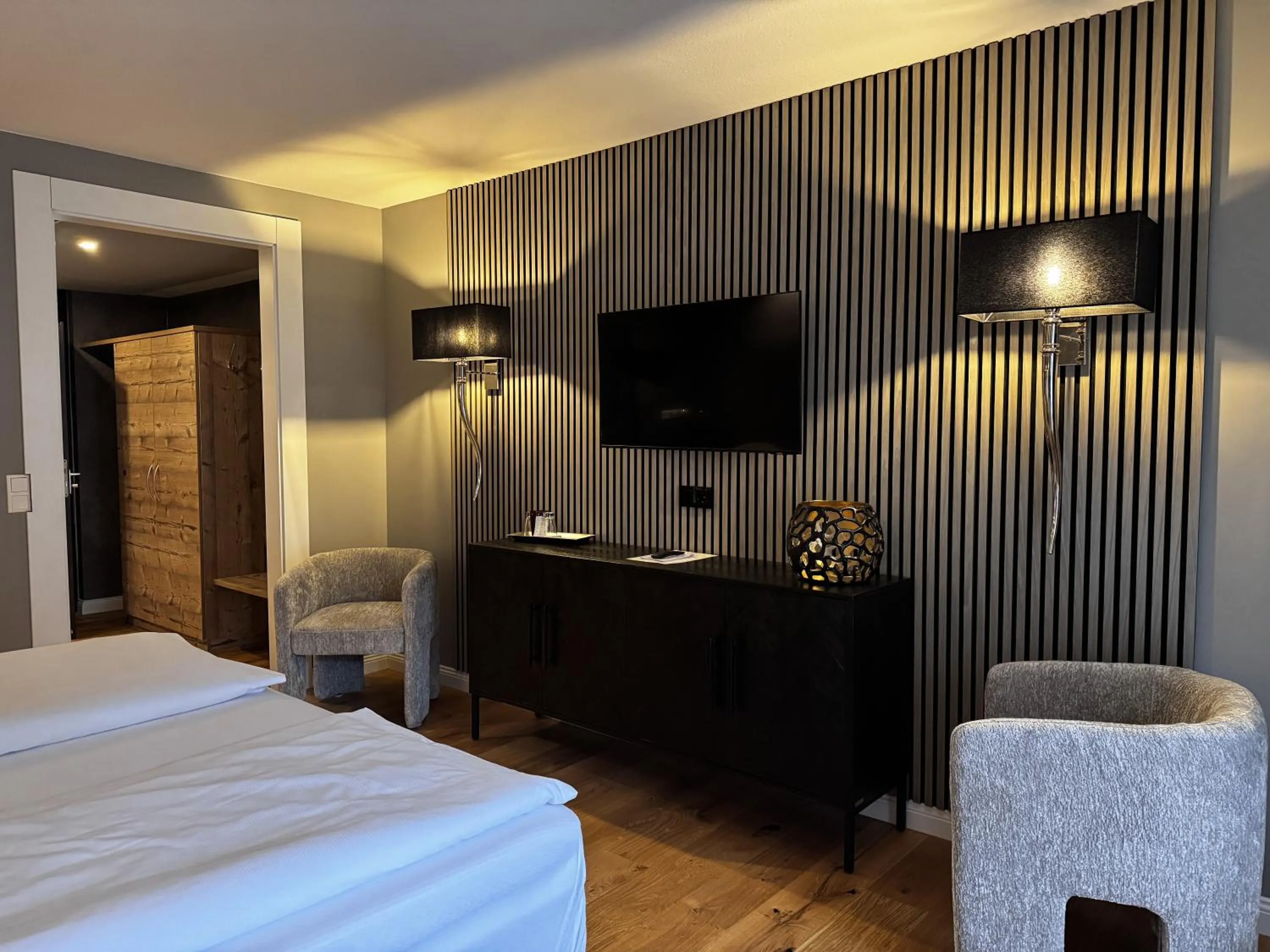 Bed in Hotel Luisenpark