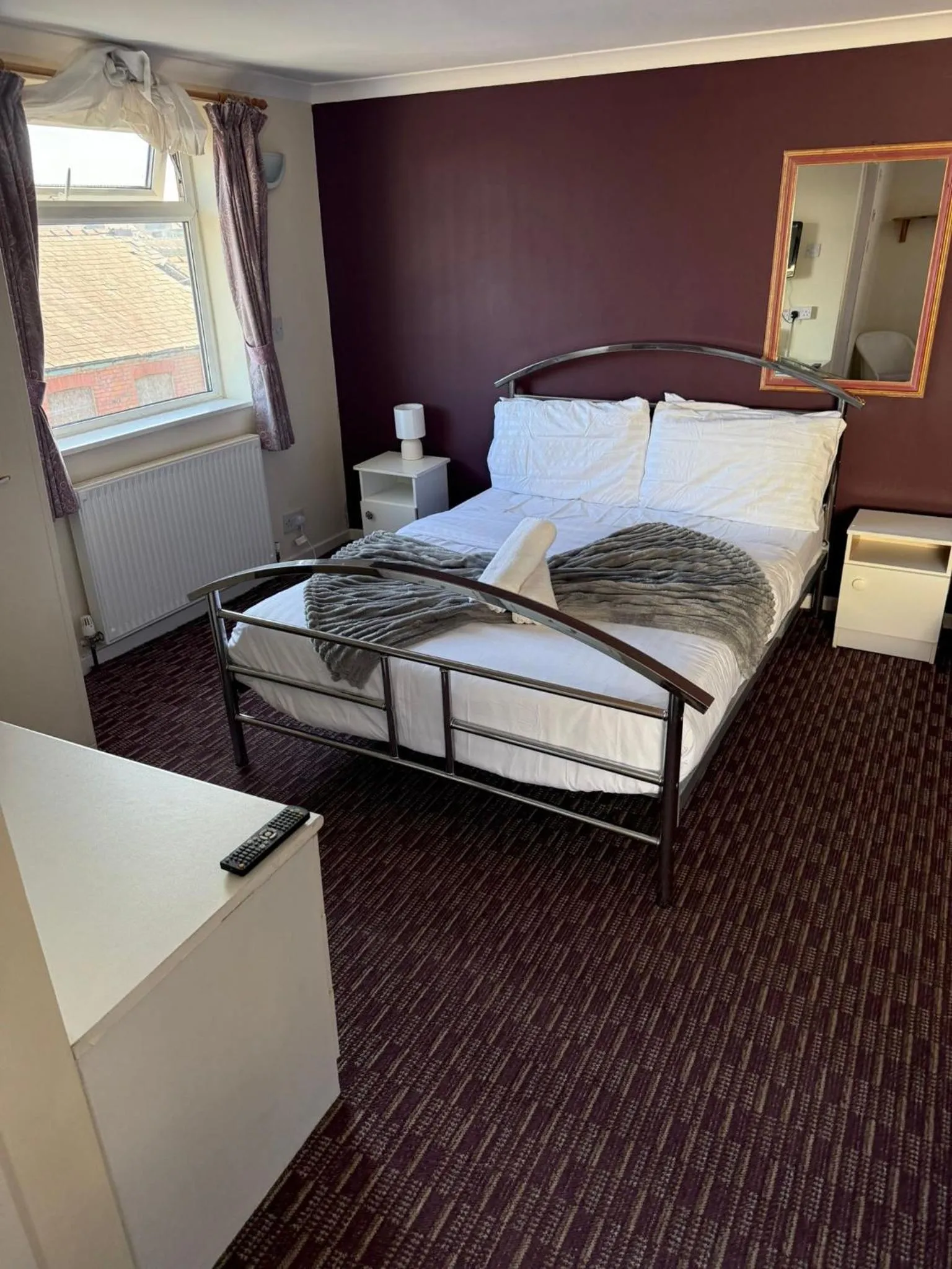 Bed in Bronte House - Blackpool