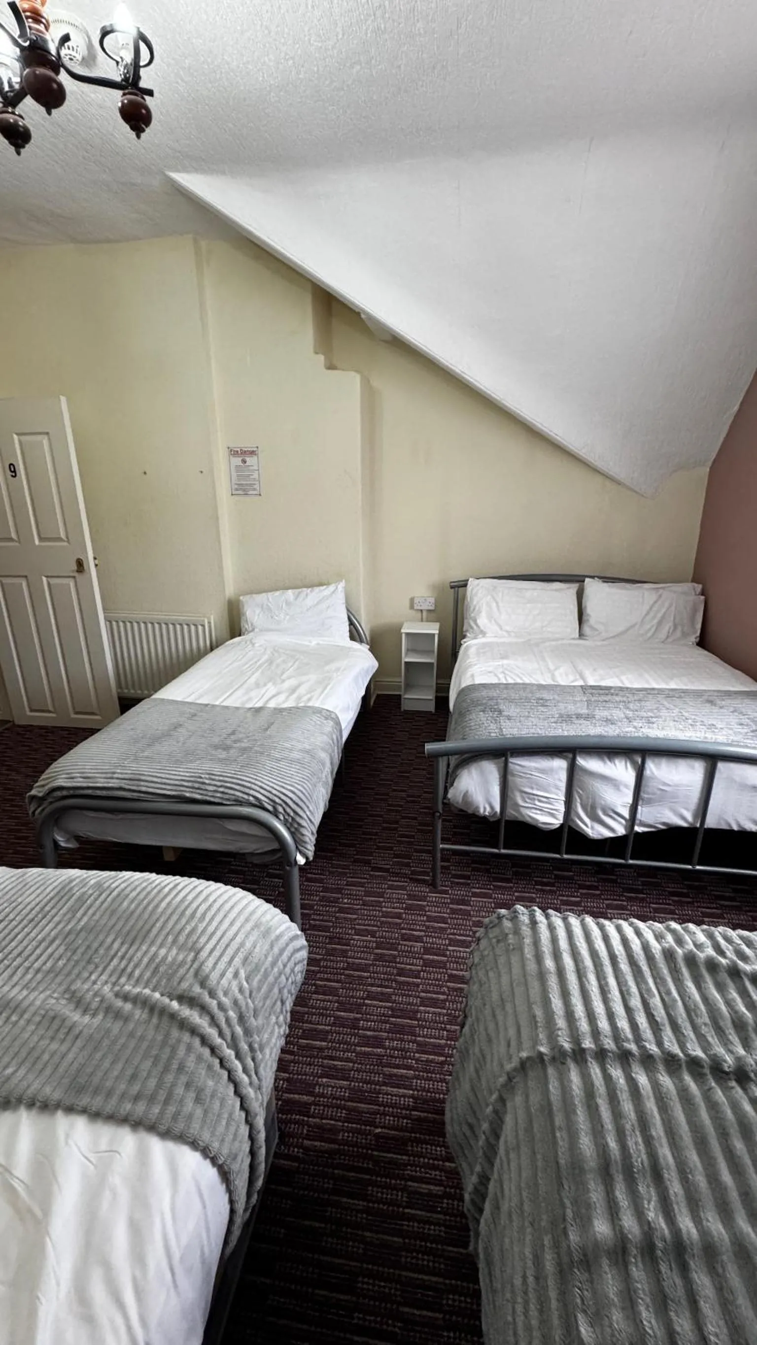 Bed in Bronte House - Blackpool