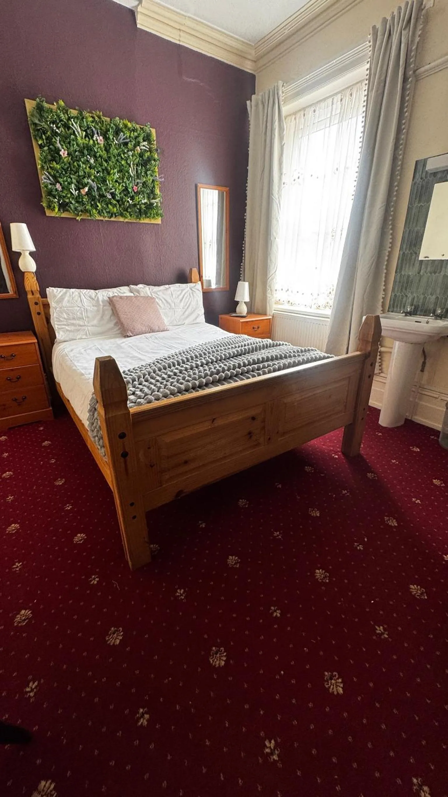 Bed in Bronte House - Blackpool