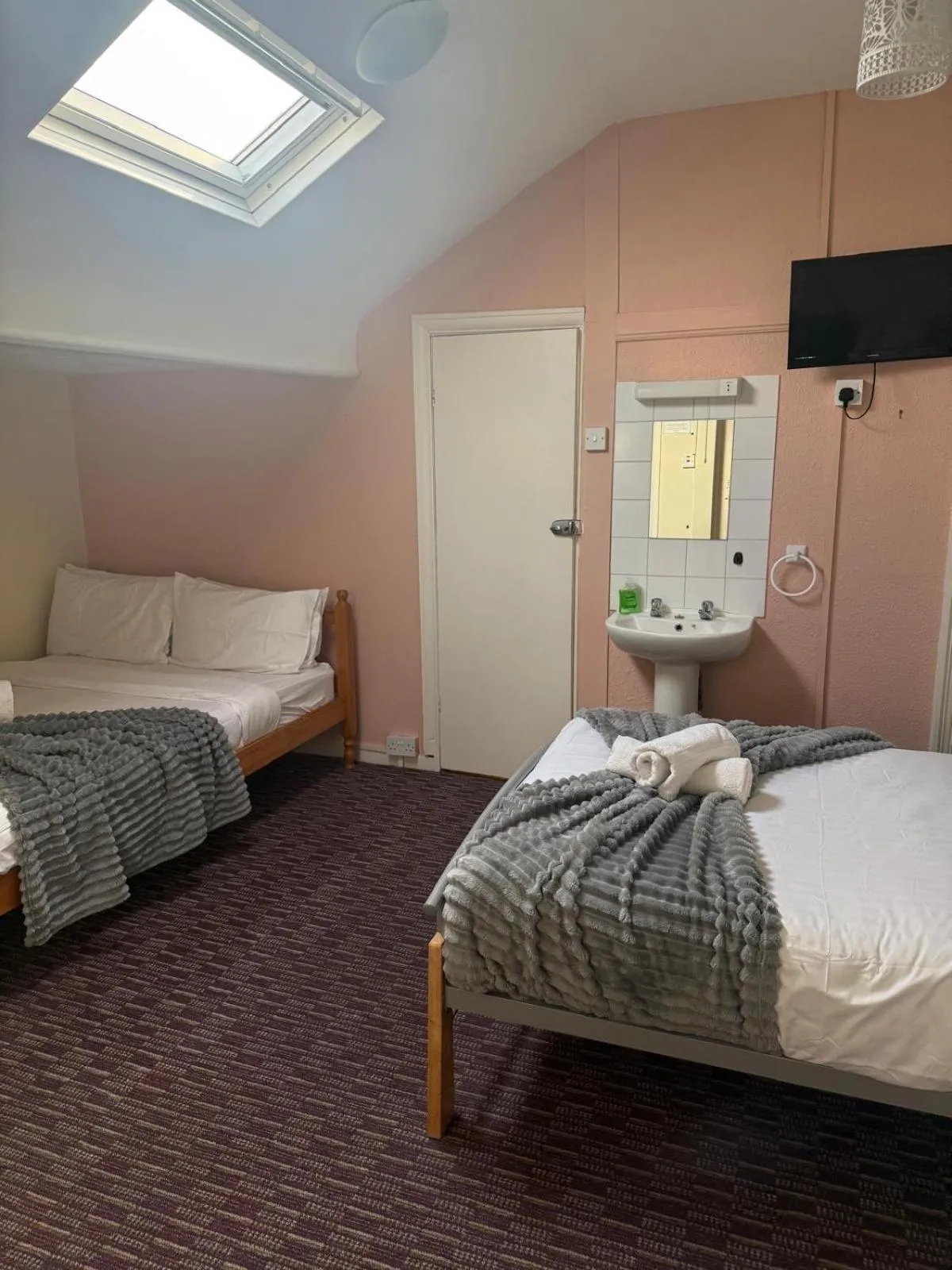 Bed in Bronte House - Blackpool