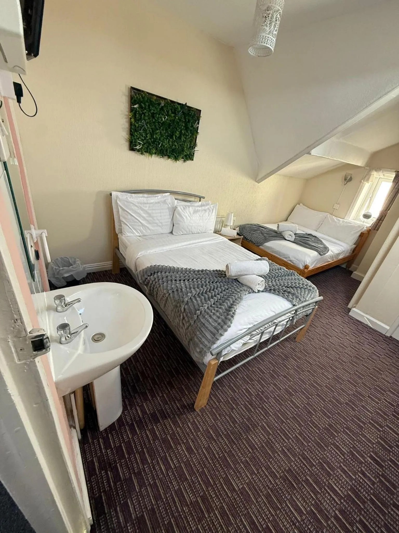 Bed in Bronte House - Blackpool