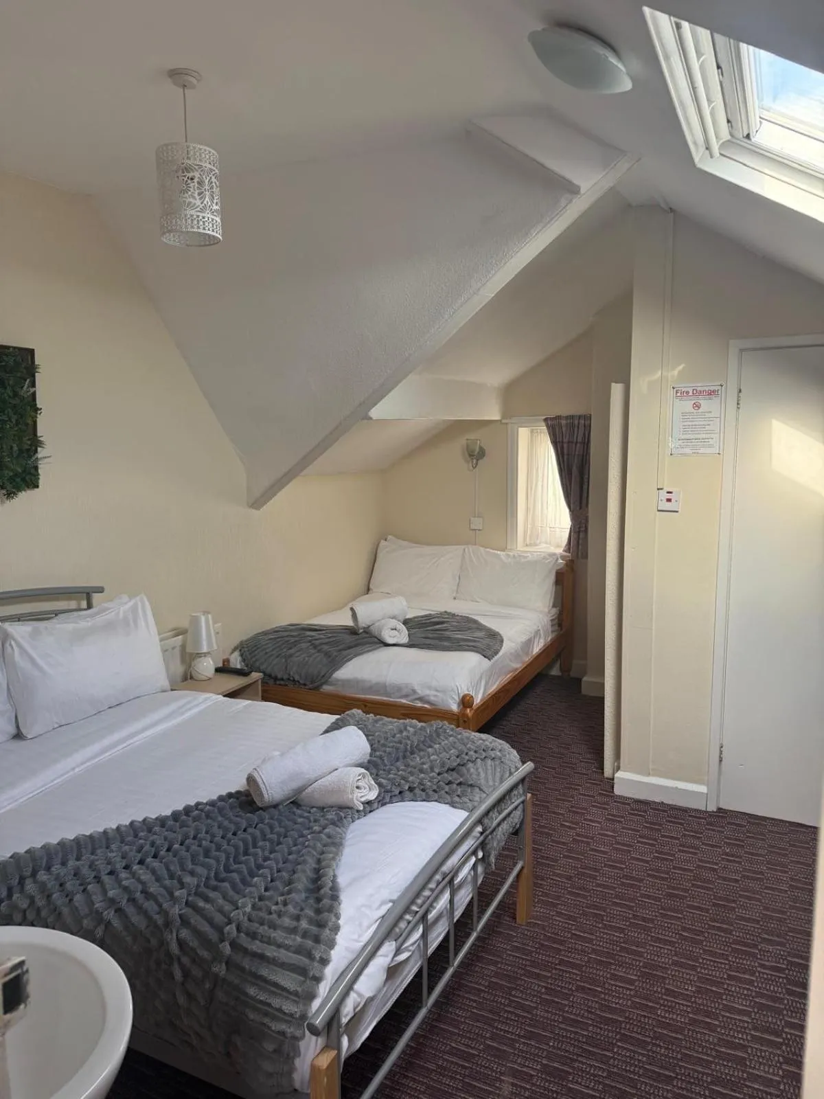 Bed in Bronte House - Blackpool