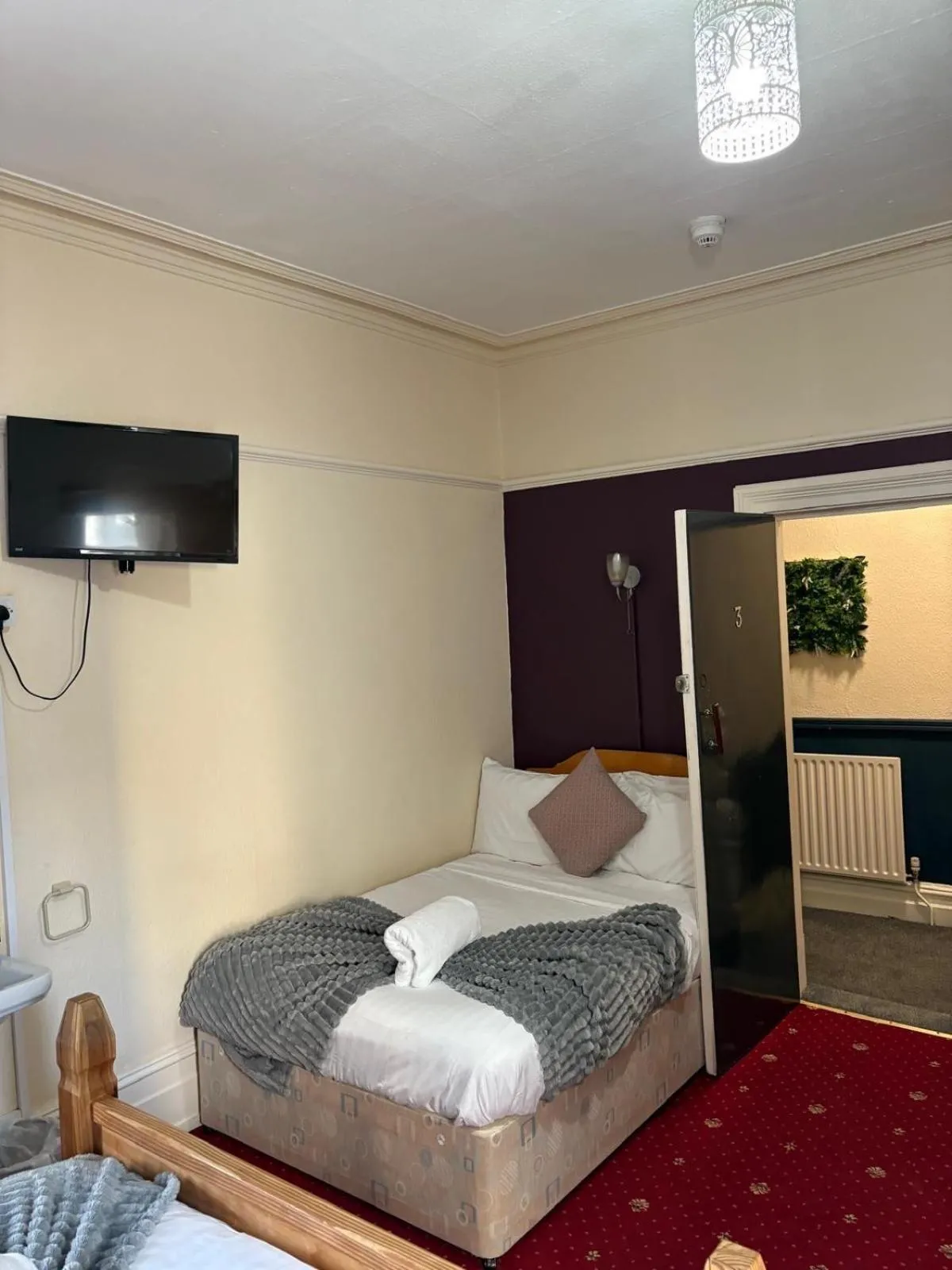 Bed in Bronte House - Blackpool