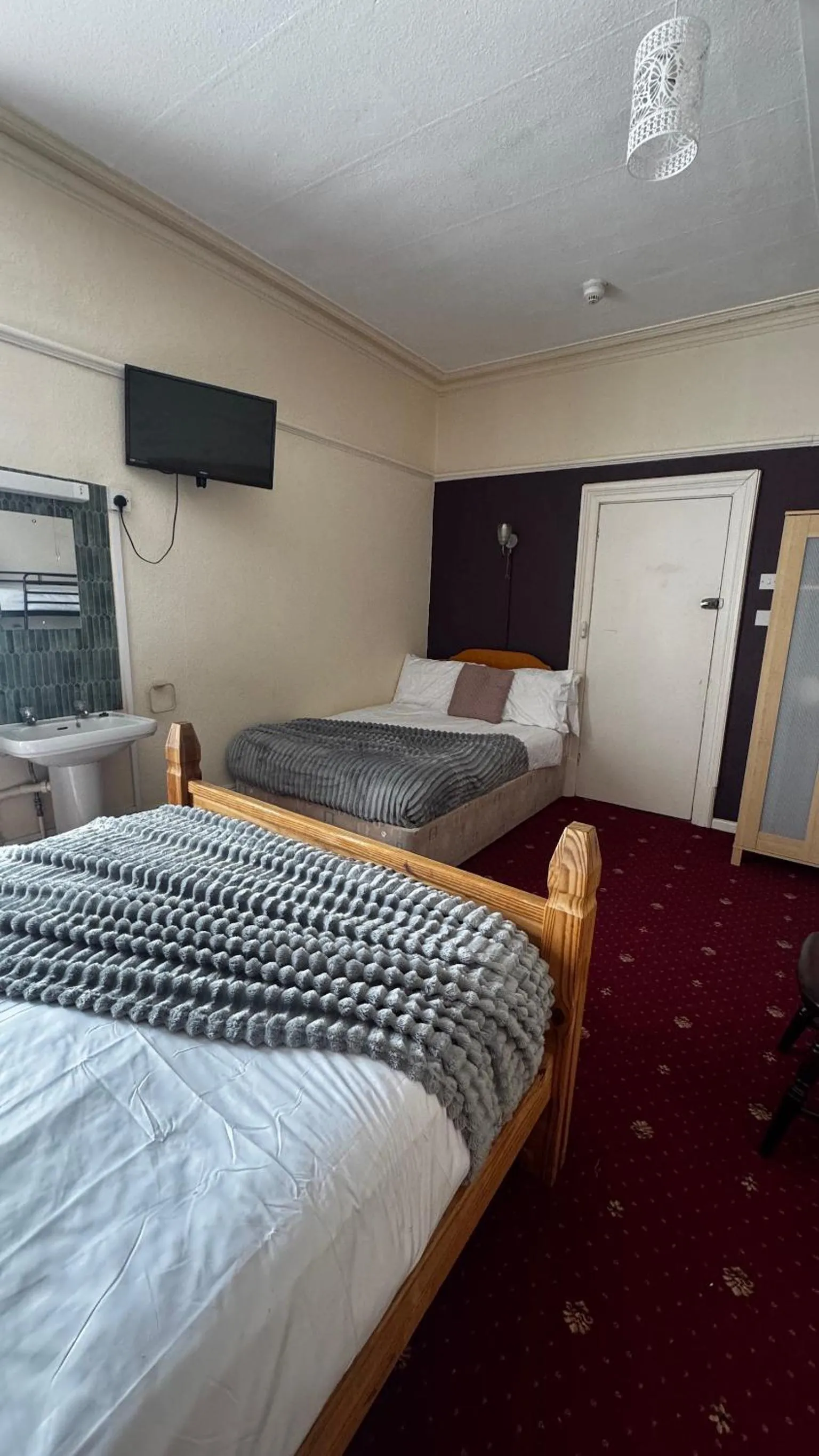 Bed in Bronte House - Blackpool