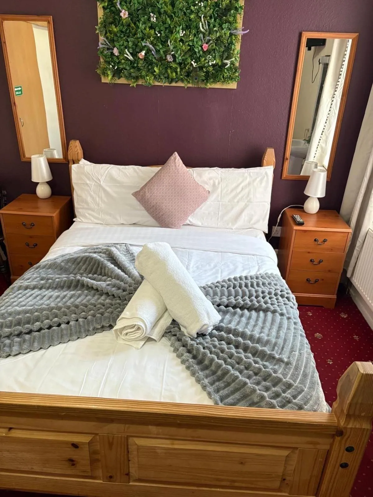 Bed in Bronte House - Blackpool
