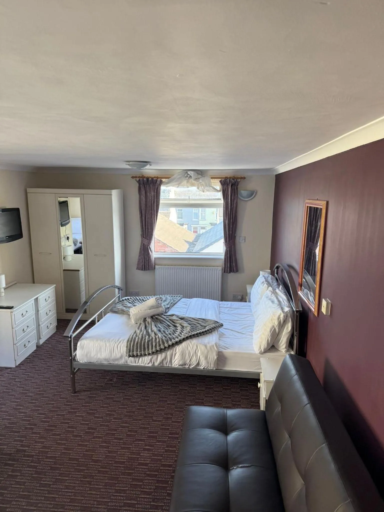 Bed in Bronte House - Blackpool