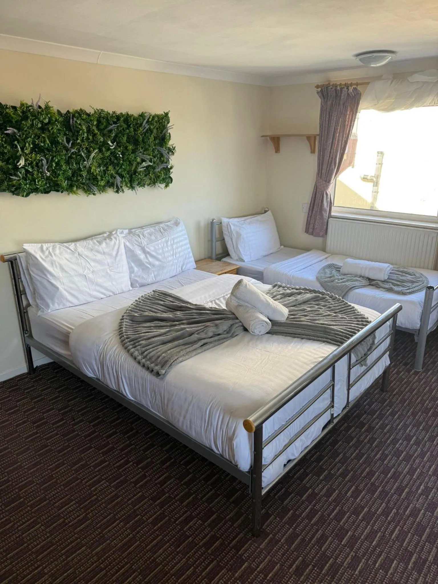 Bed in Bronte House - Blackpool