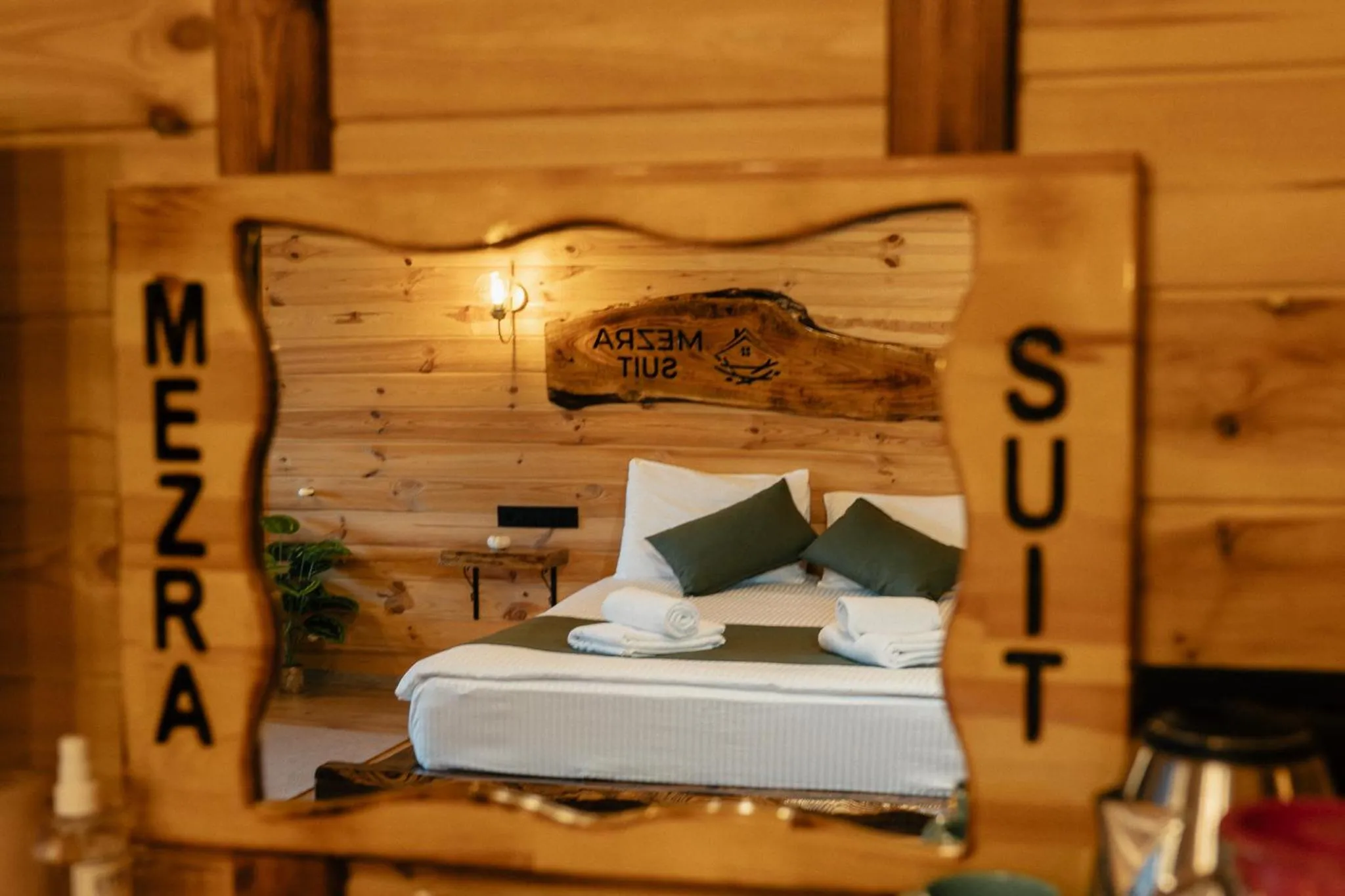 Bed in Mezrasuit Bungalov