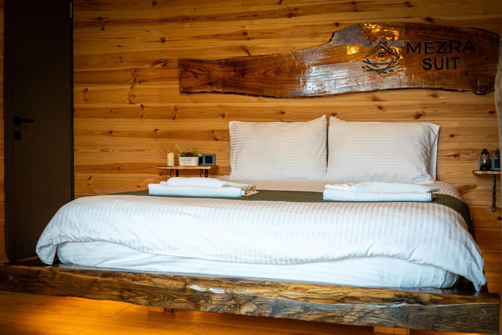 Bed in Mezrasuit Bungalov