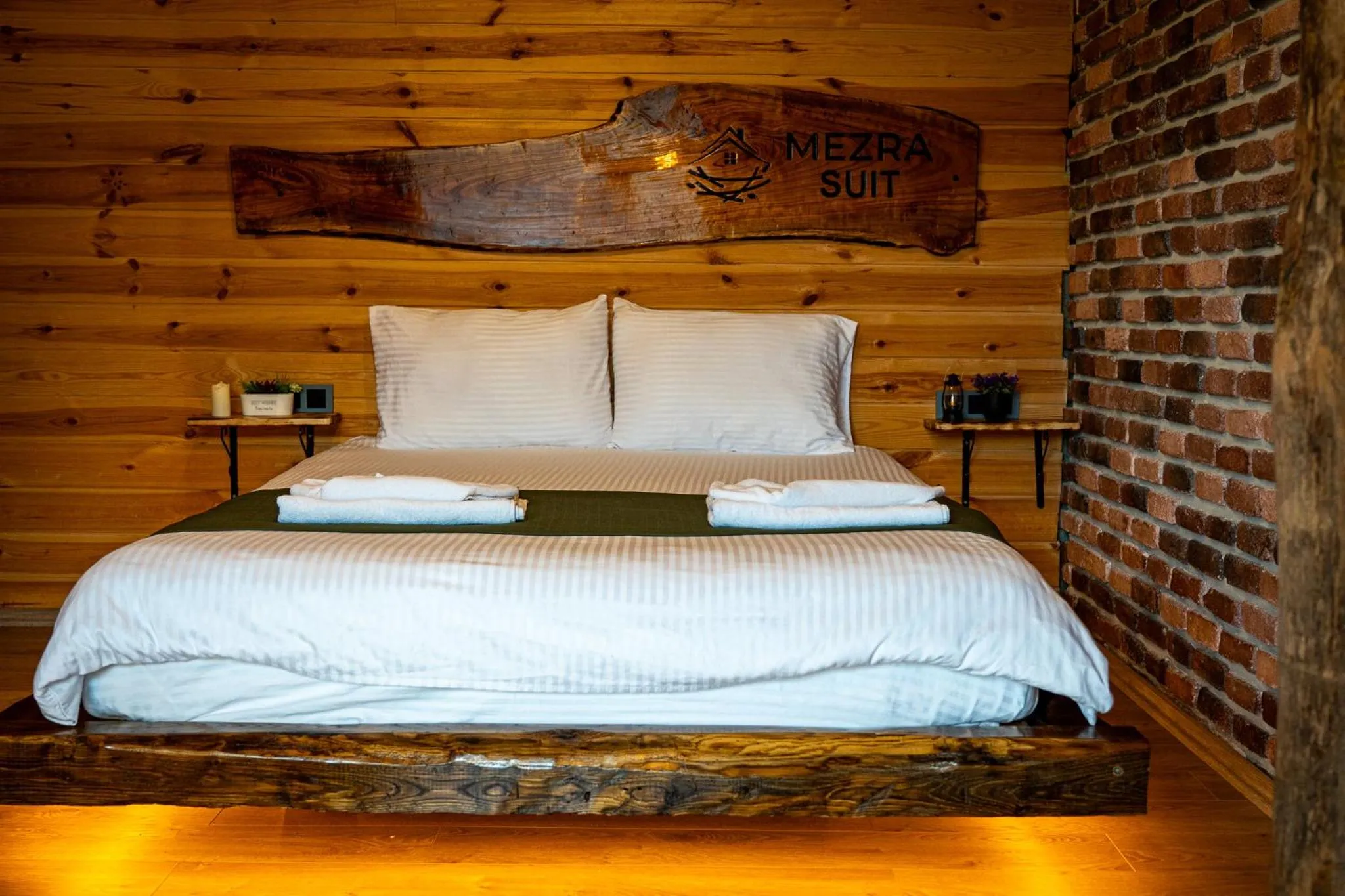 Bed in Mezrasuit Bungalov