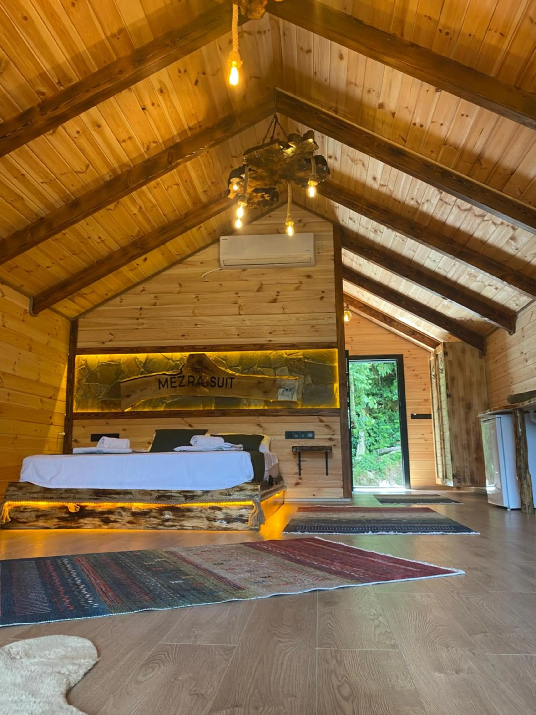 Bed in Mezrasuit Bungalov