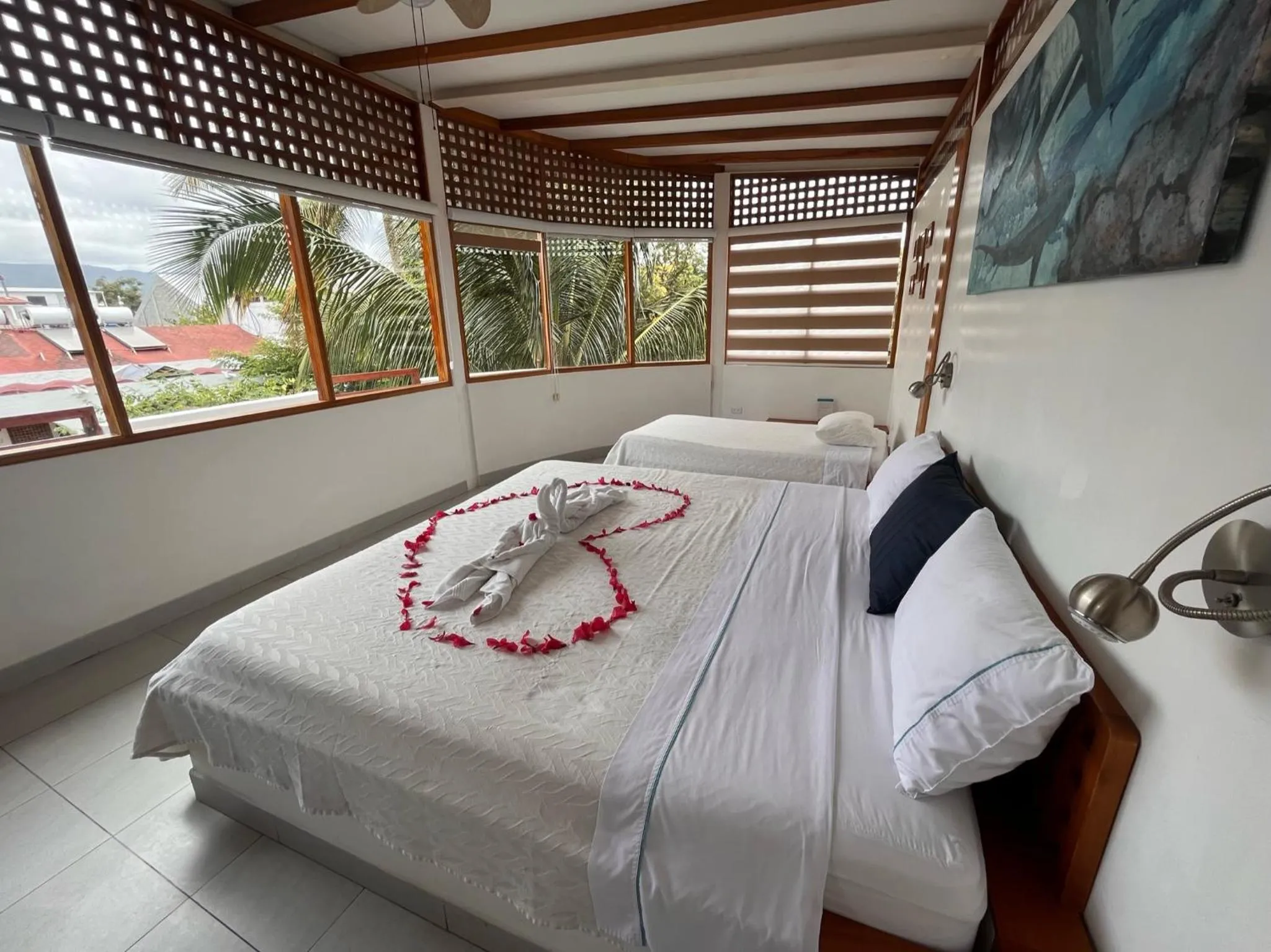 Bed in Hotel Silberstein