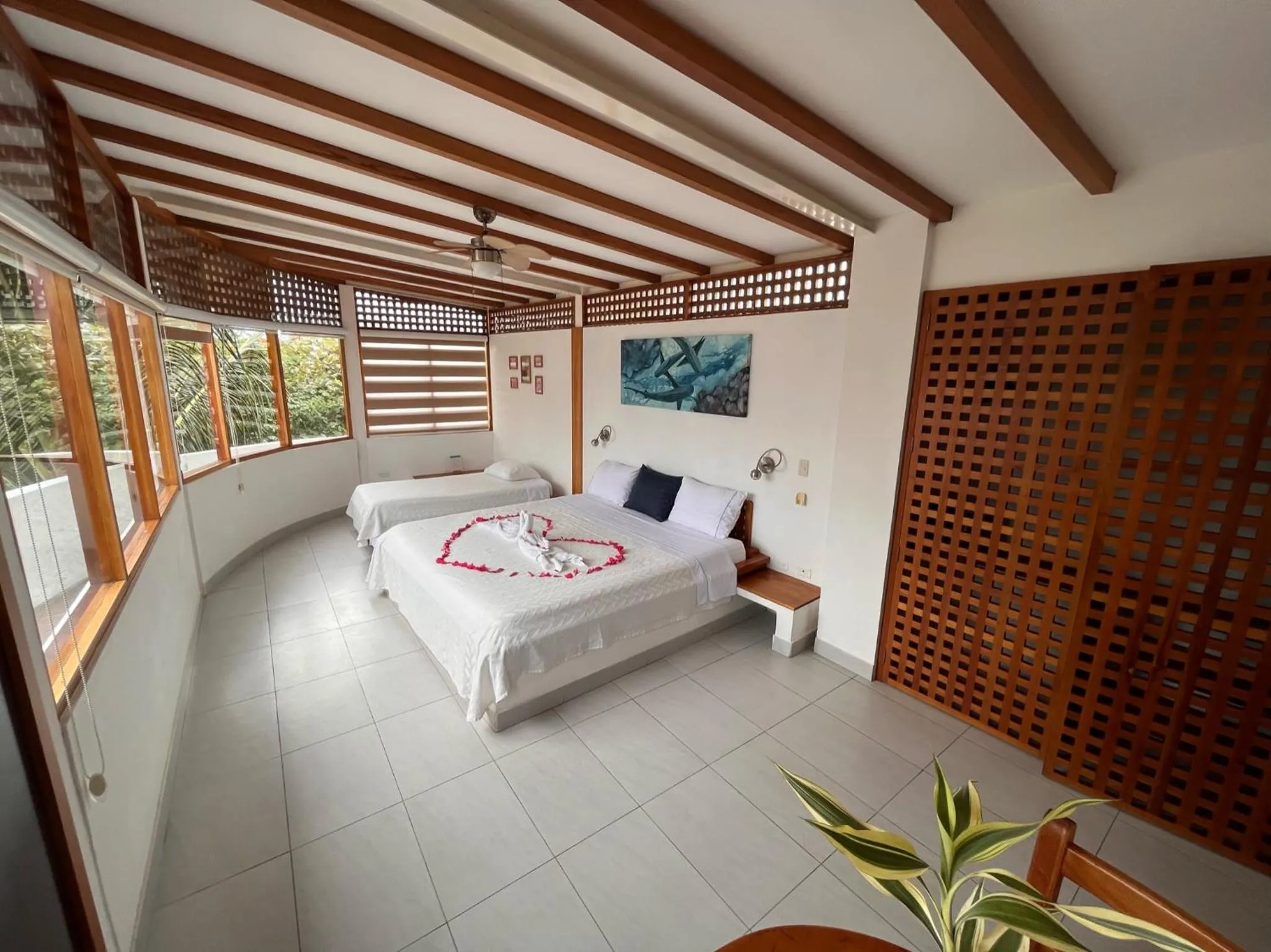 Bed in Hotel Silberstein