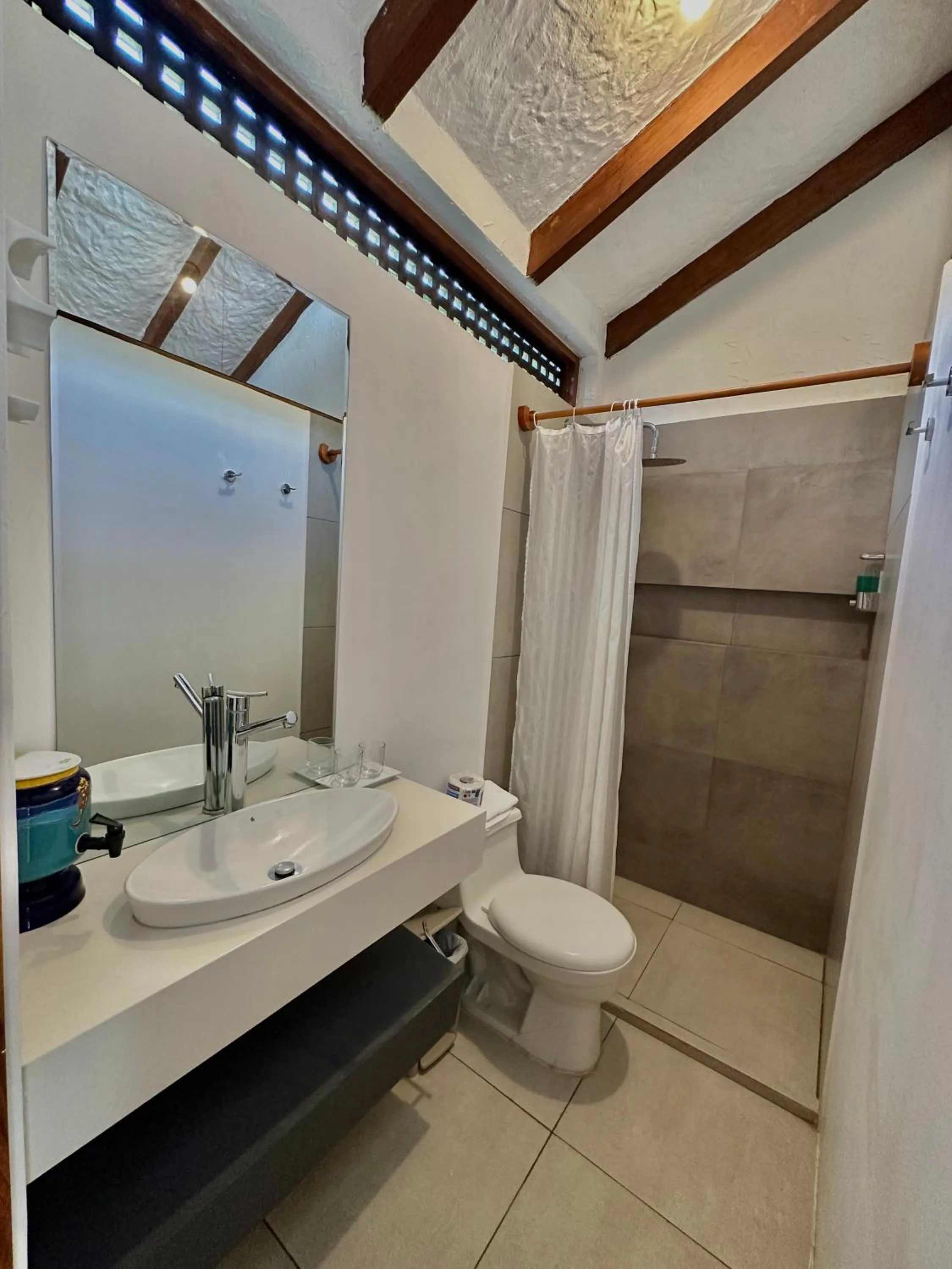 Shower in Hotel Silberstein
