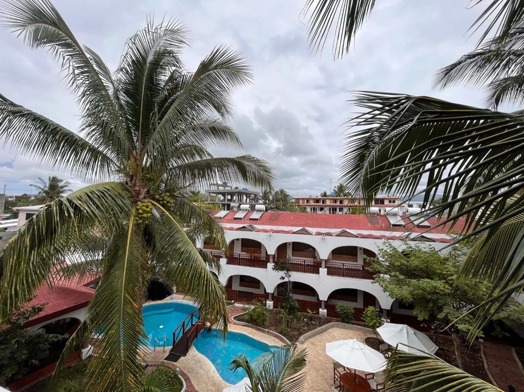 Bird's eye view in Hotel Silberstein