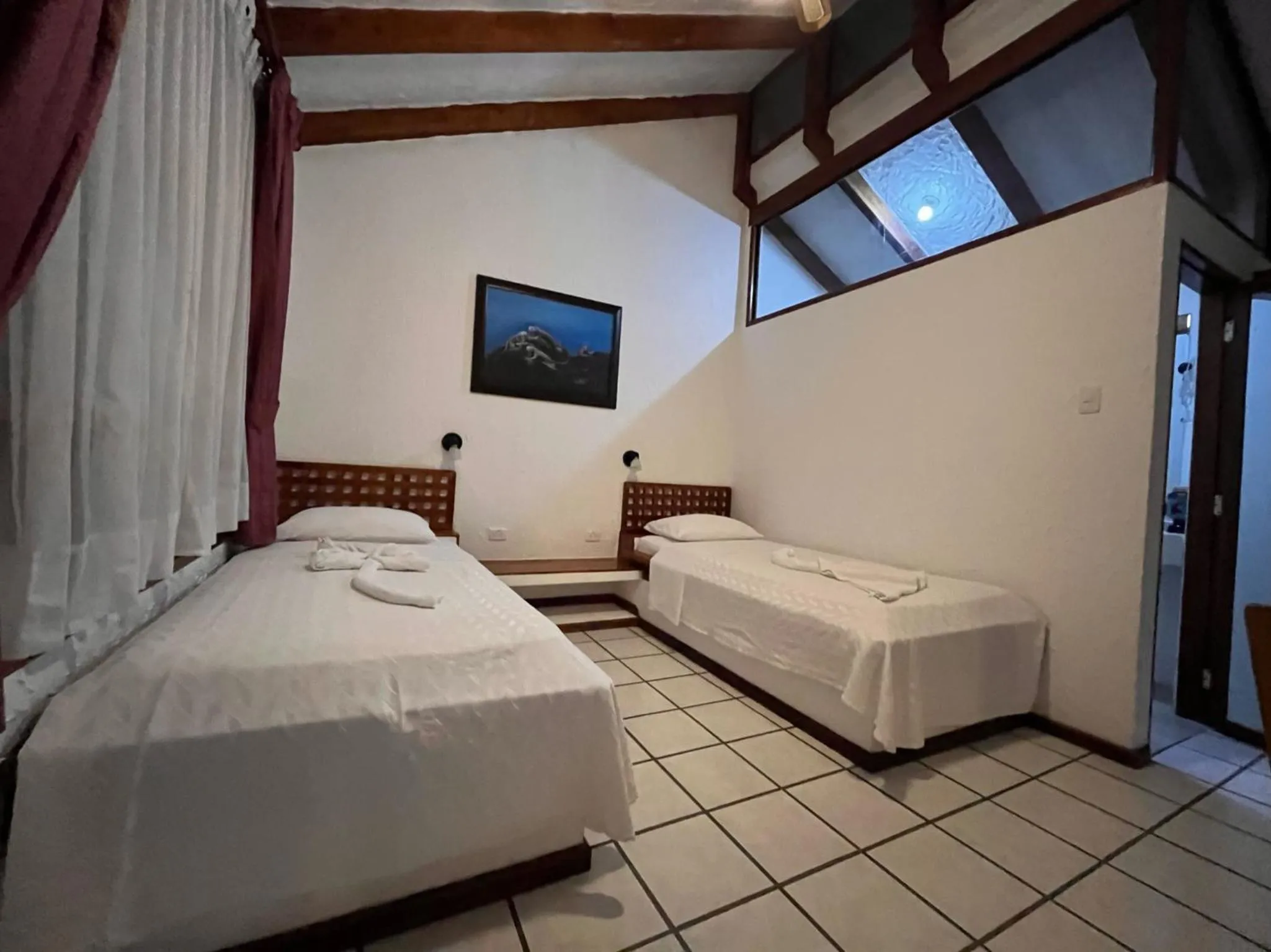 Bed in Hotel Silberstein