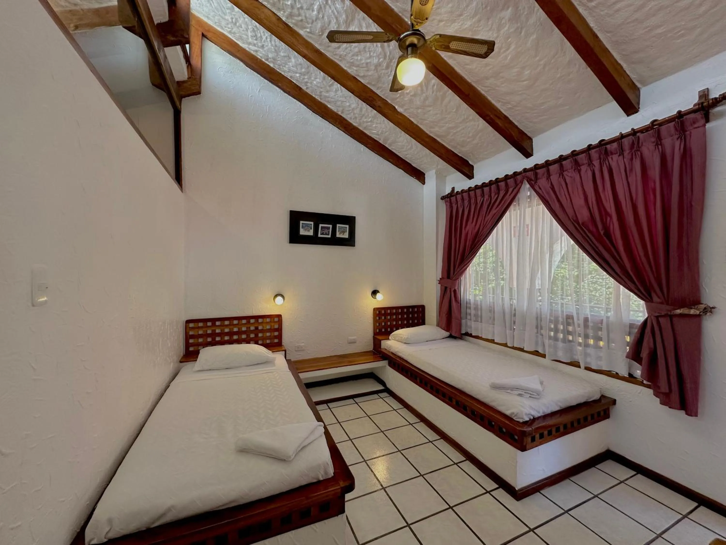 Bed in Hotel Silberstein