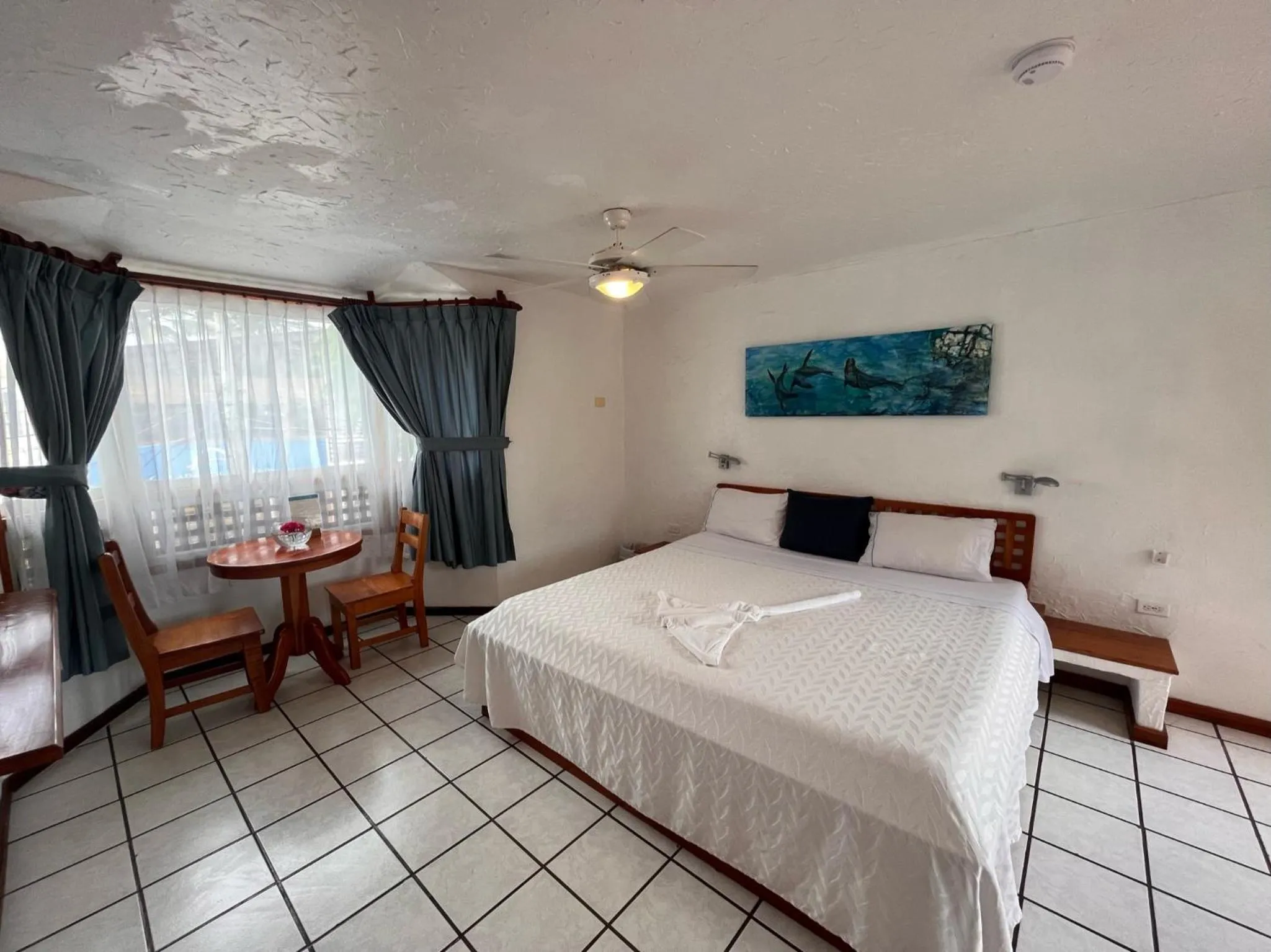 Bed in Hotel Silberstein