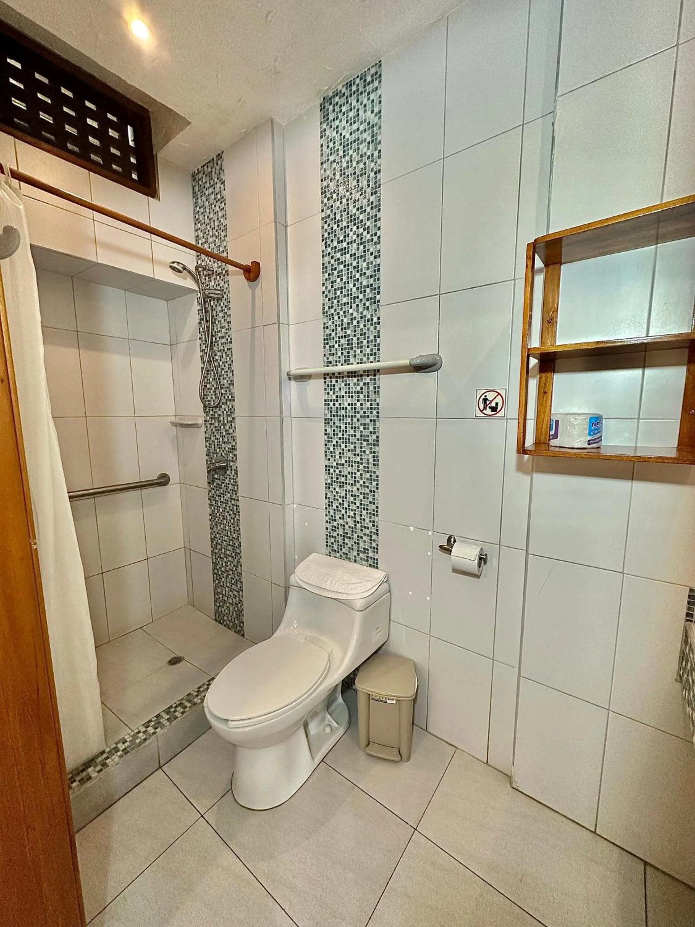 Shower in Hotel Silberstein