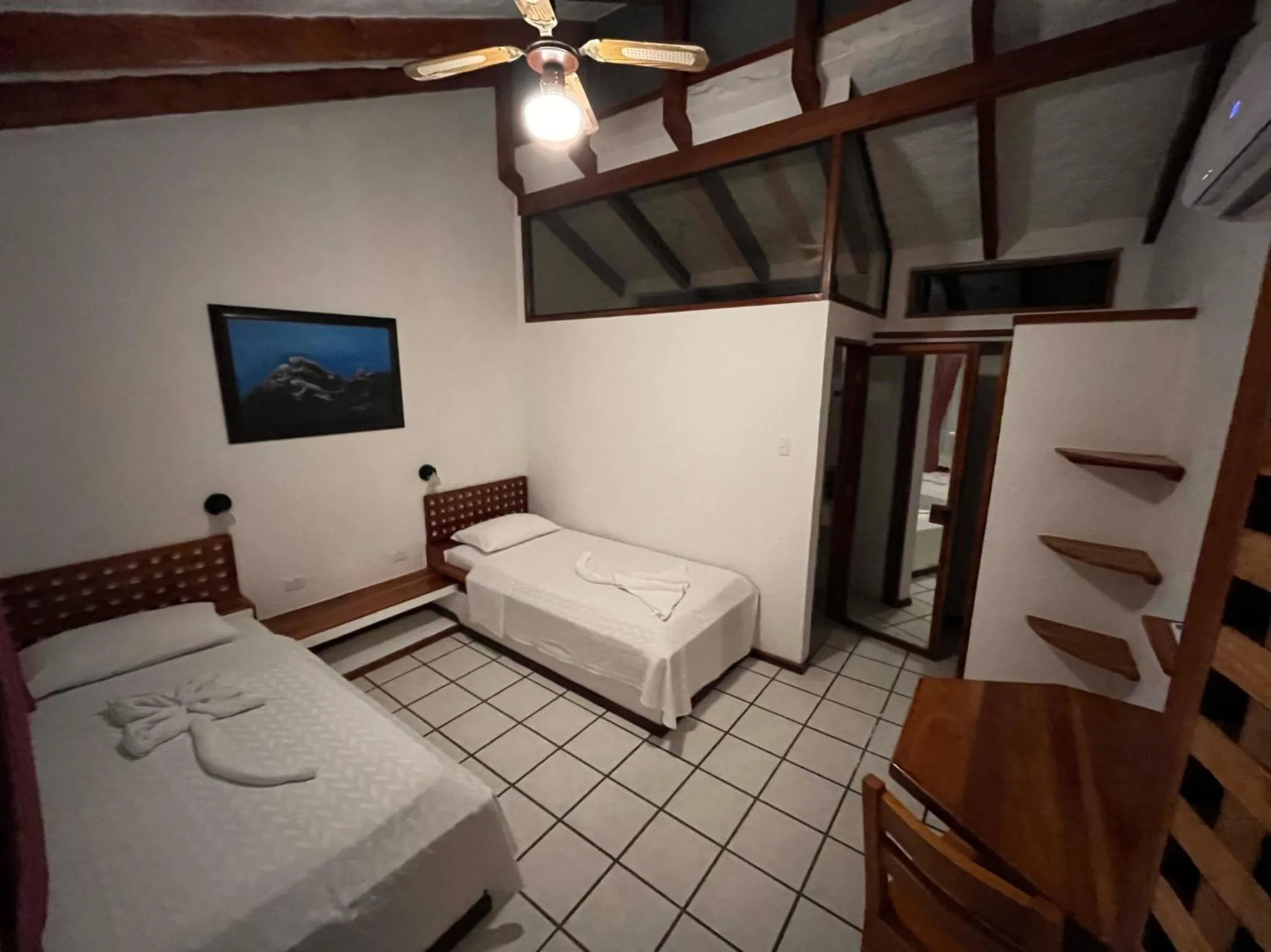 Bed in Hotel Silberstein
