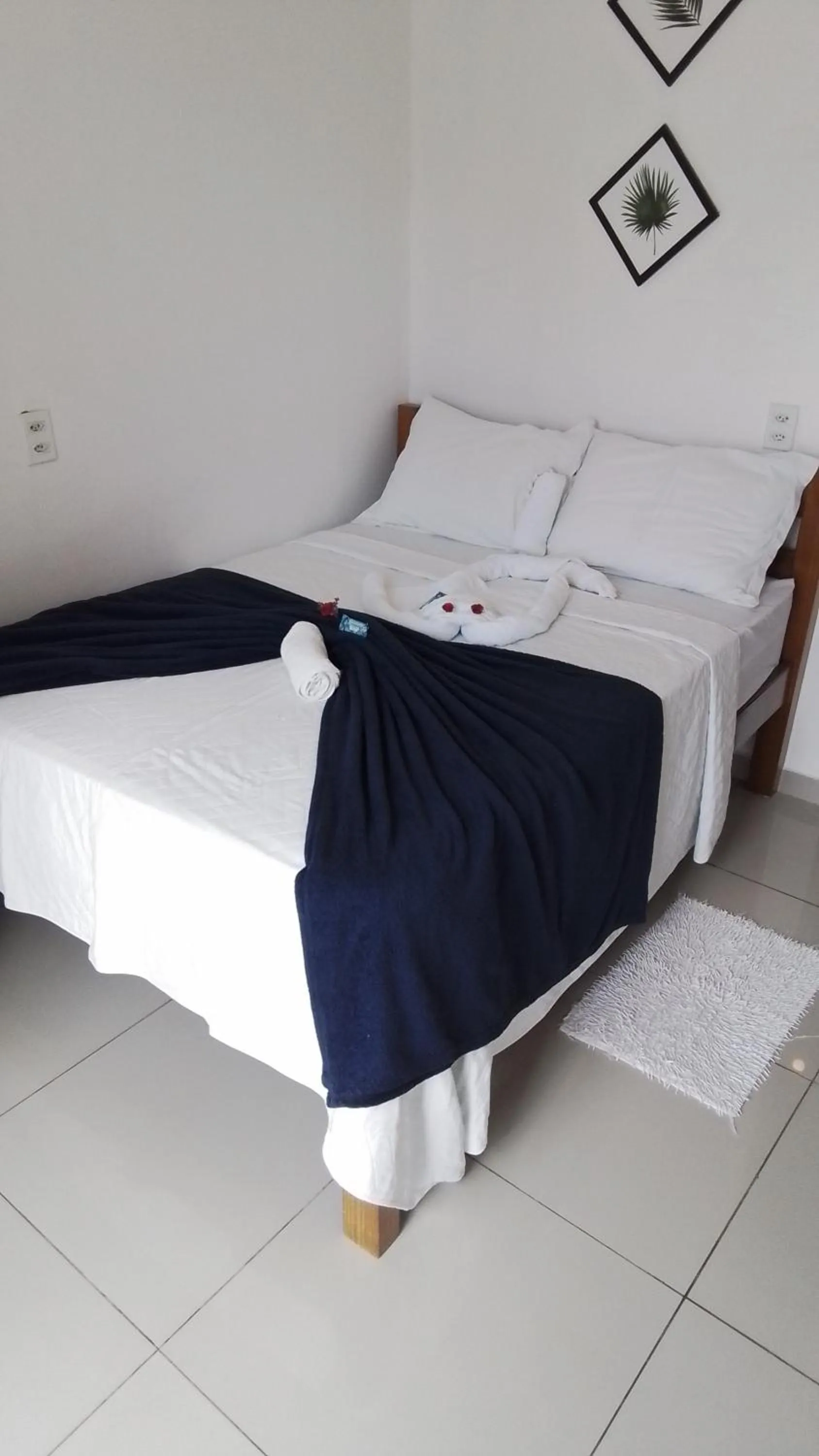 Bed in POUSADA ECOALTER