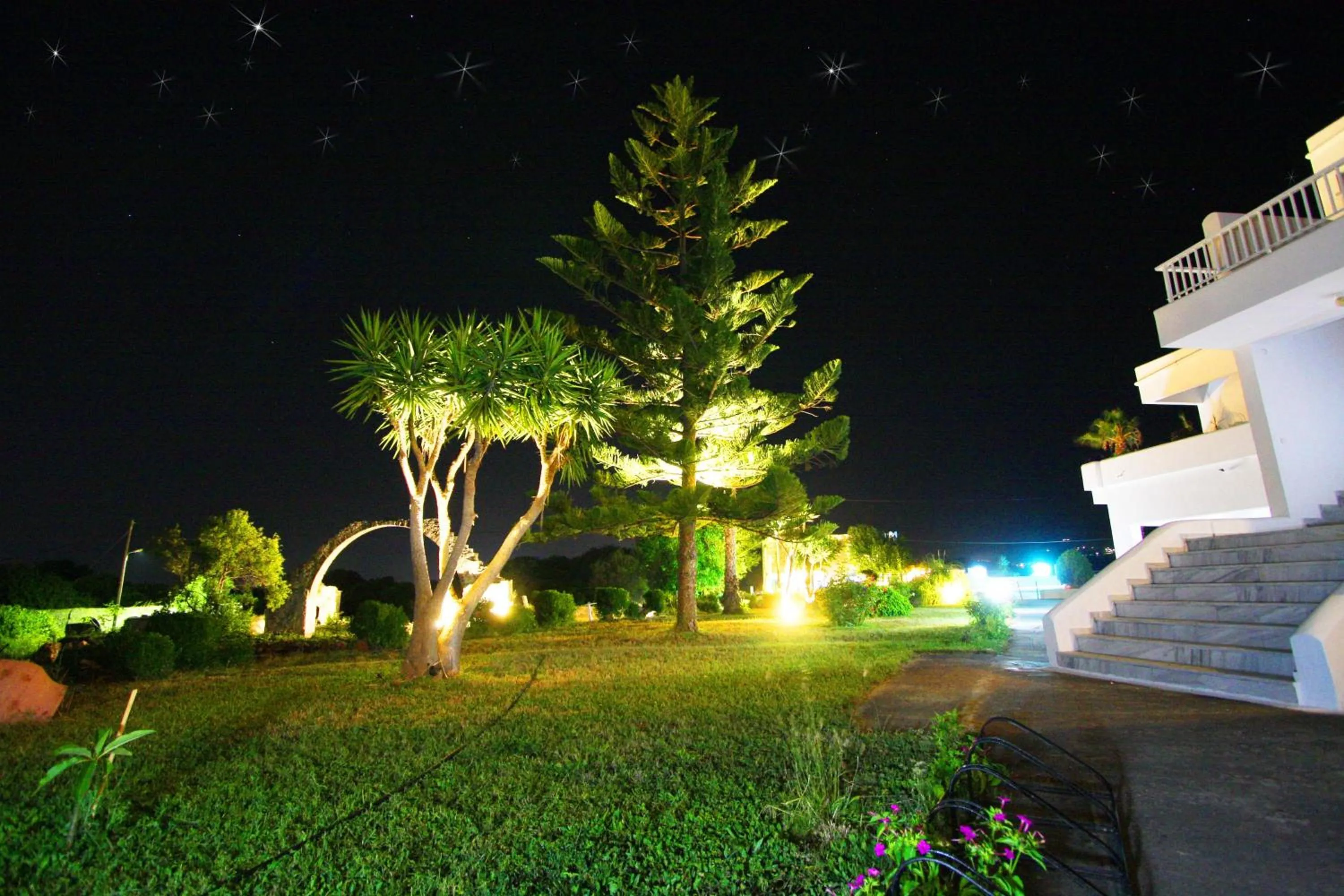 Garden in Eftihia Apartments