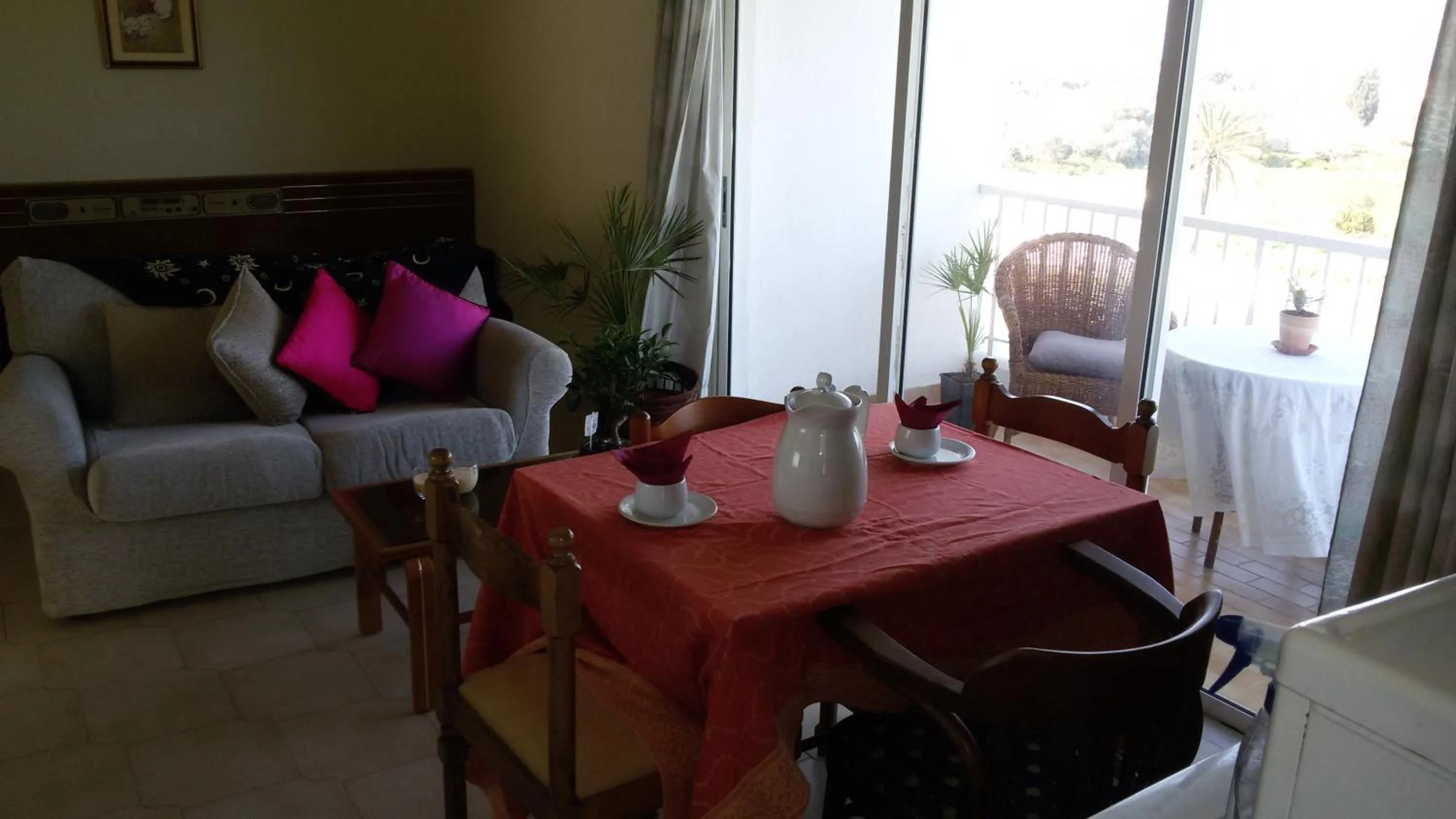 Dining area in Eftihia Apartments