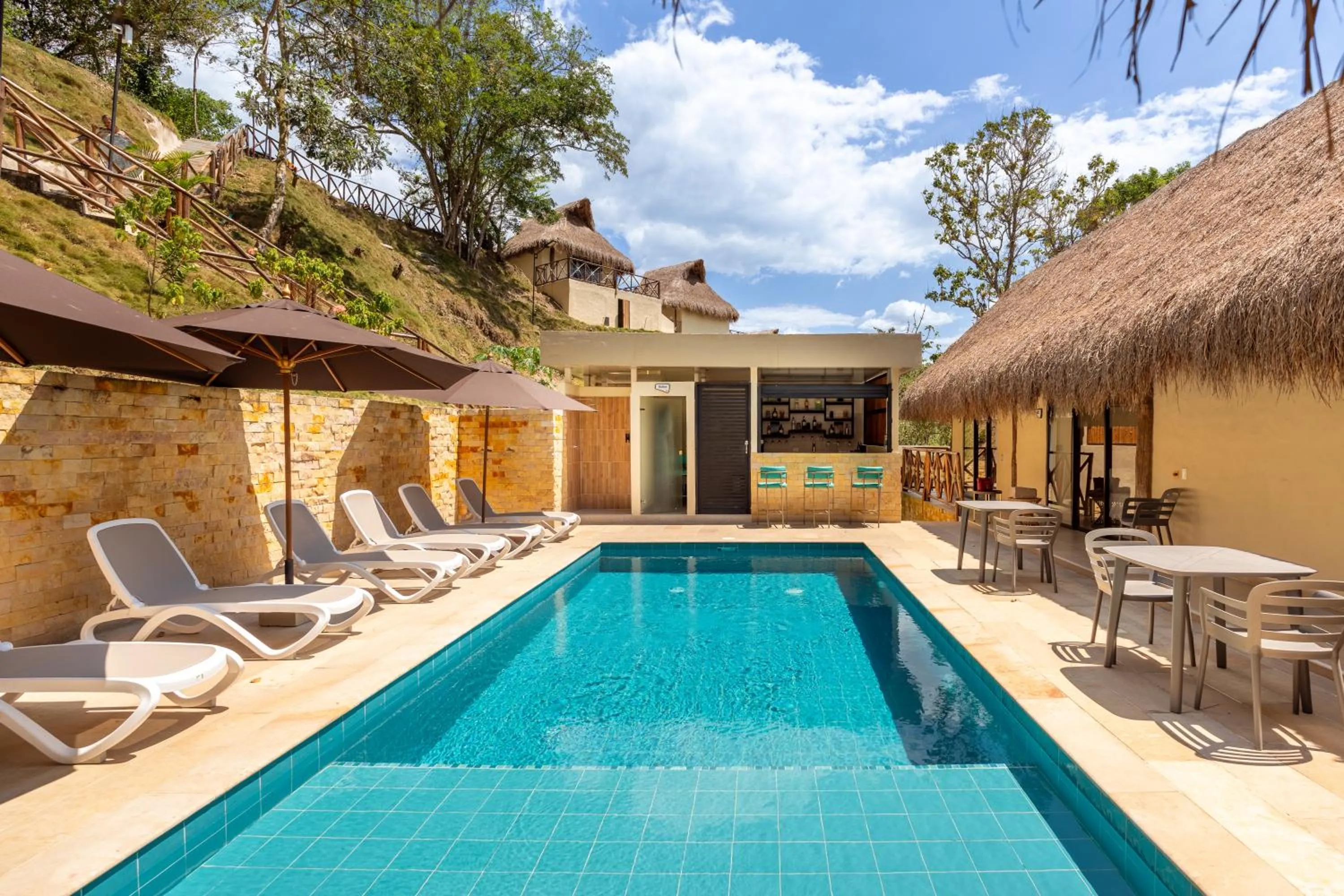 Swimming pool in Hotel Alto de Pajas Boutique by H&R