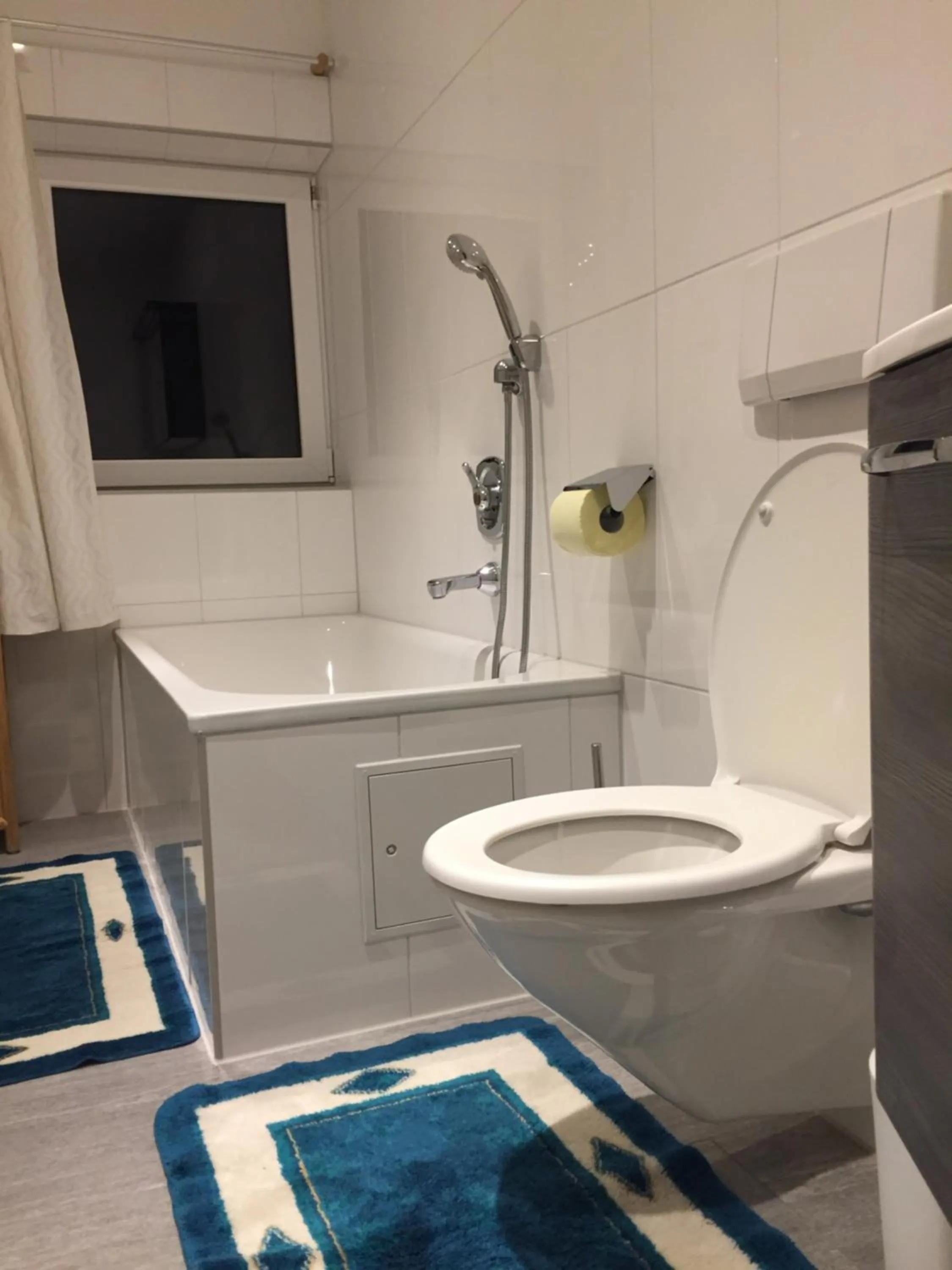 Shower in Hauser's Ferienwohnungen