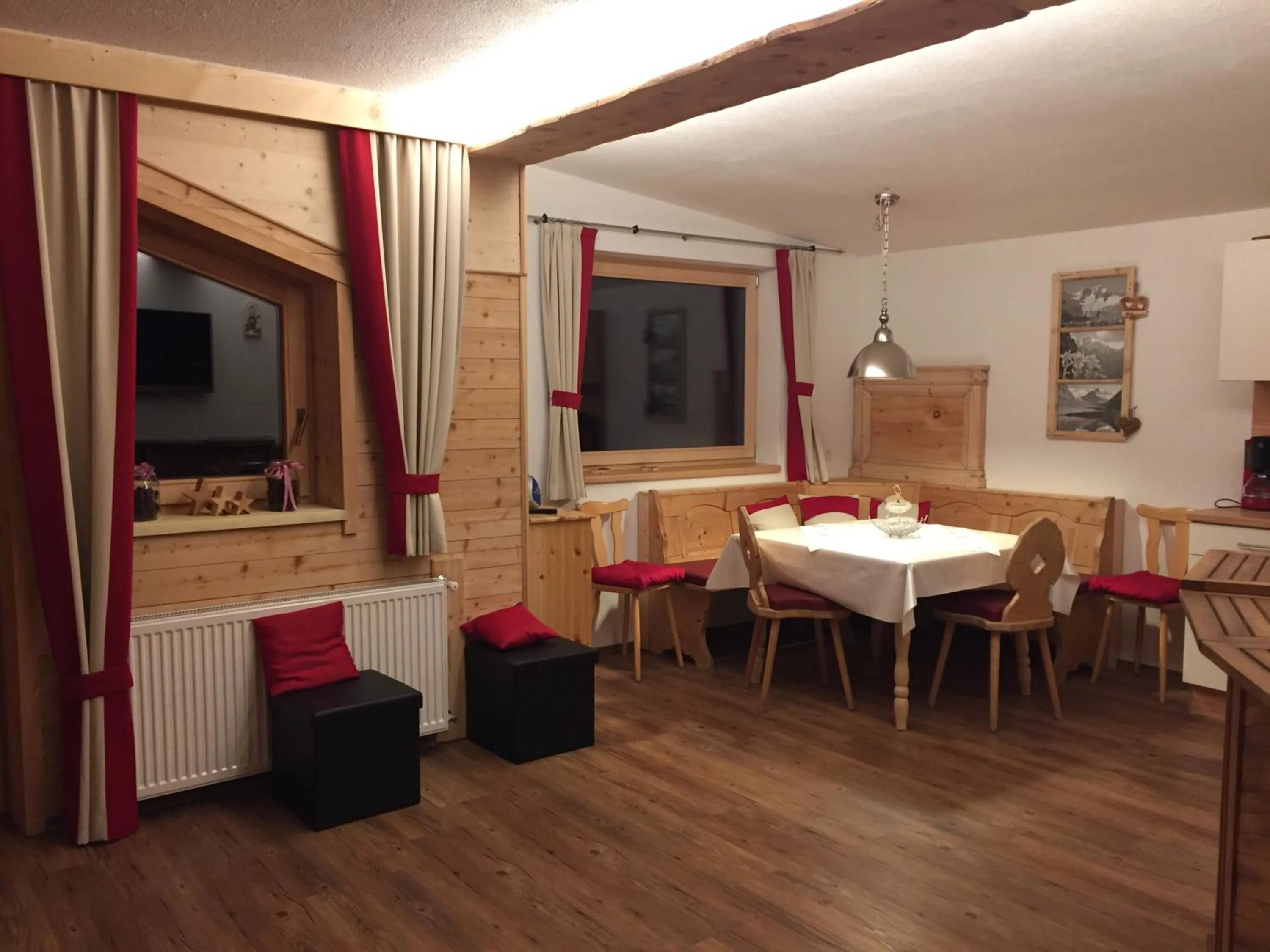 Kitchen or kitchenette in Hauser's Ferienwohnungen