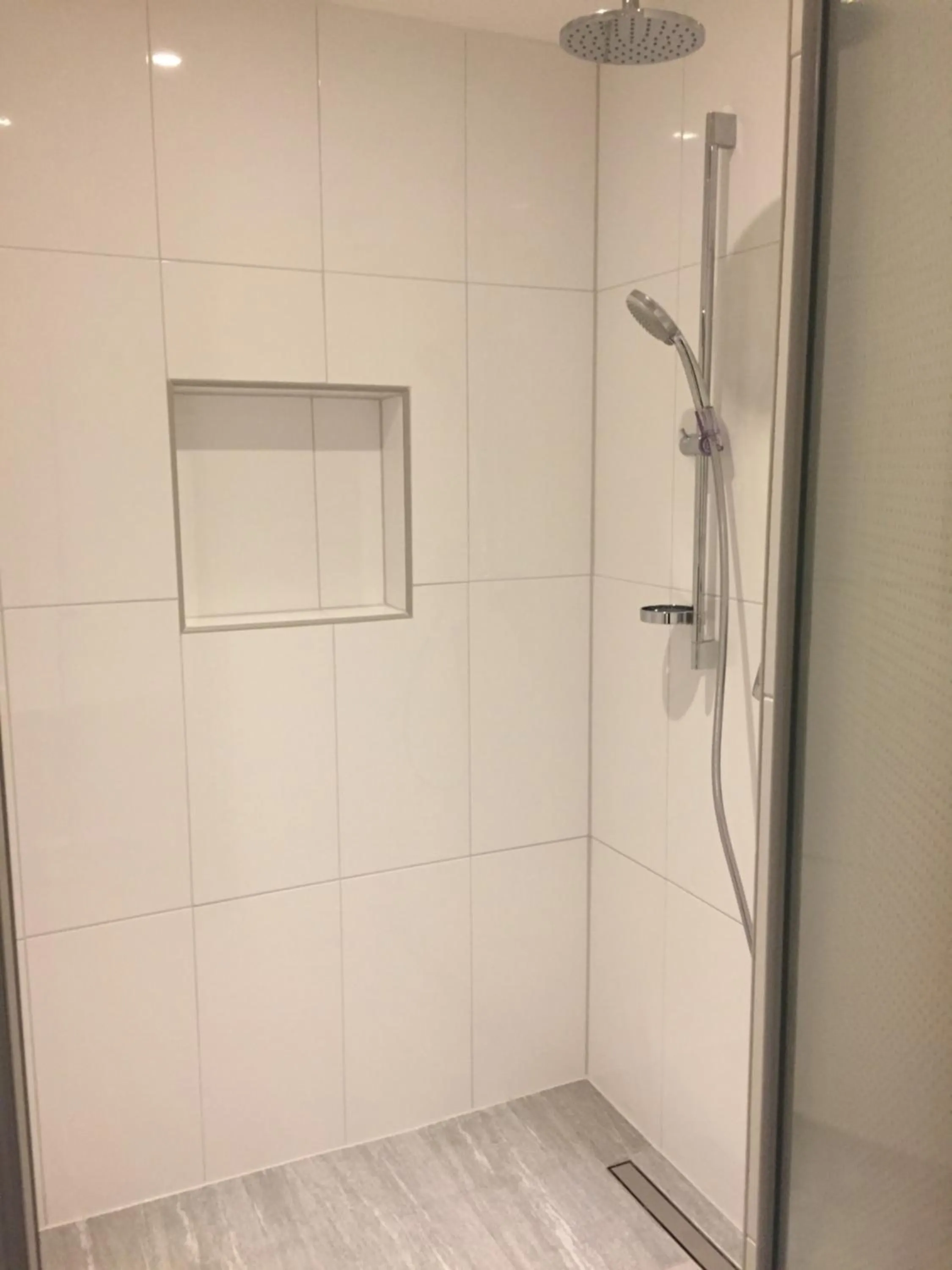 Shower in Hauser's Ferienwohnungen
