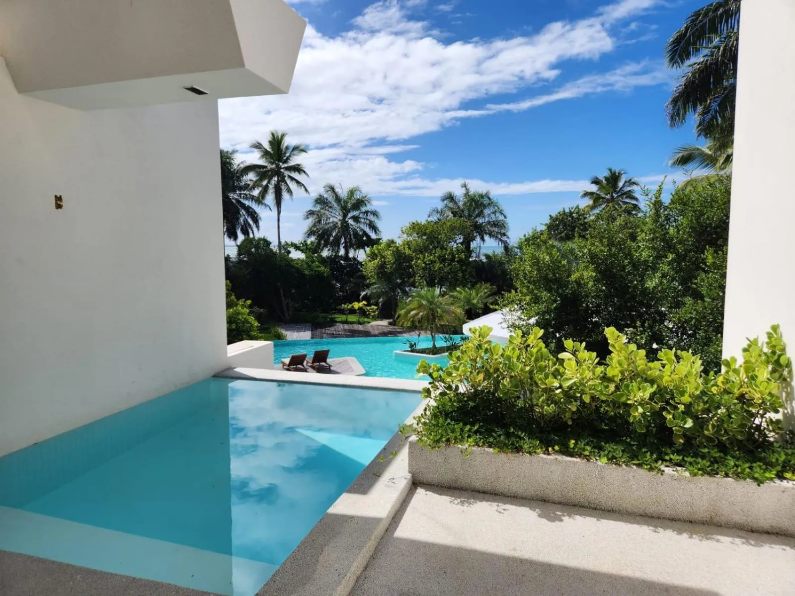 Pool view in Auka Boipeba