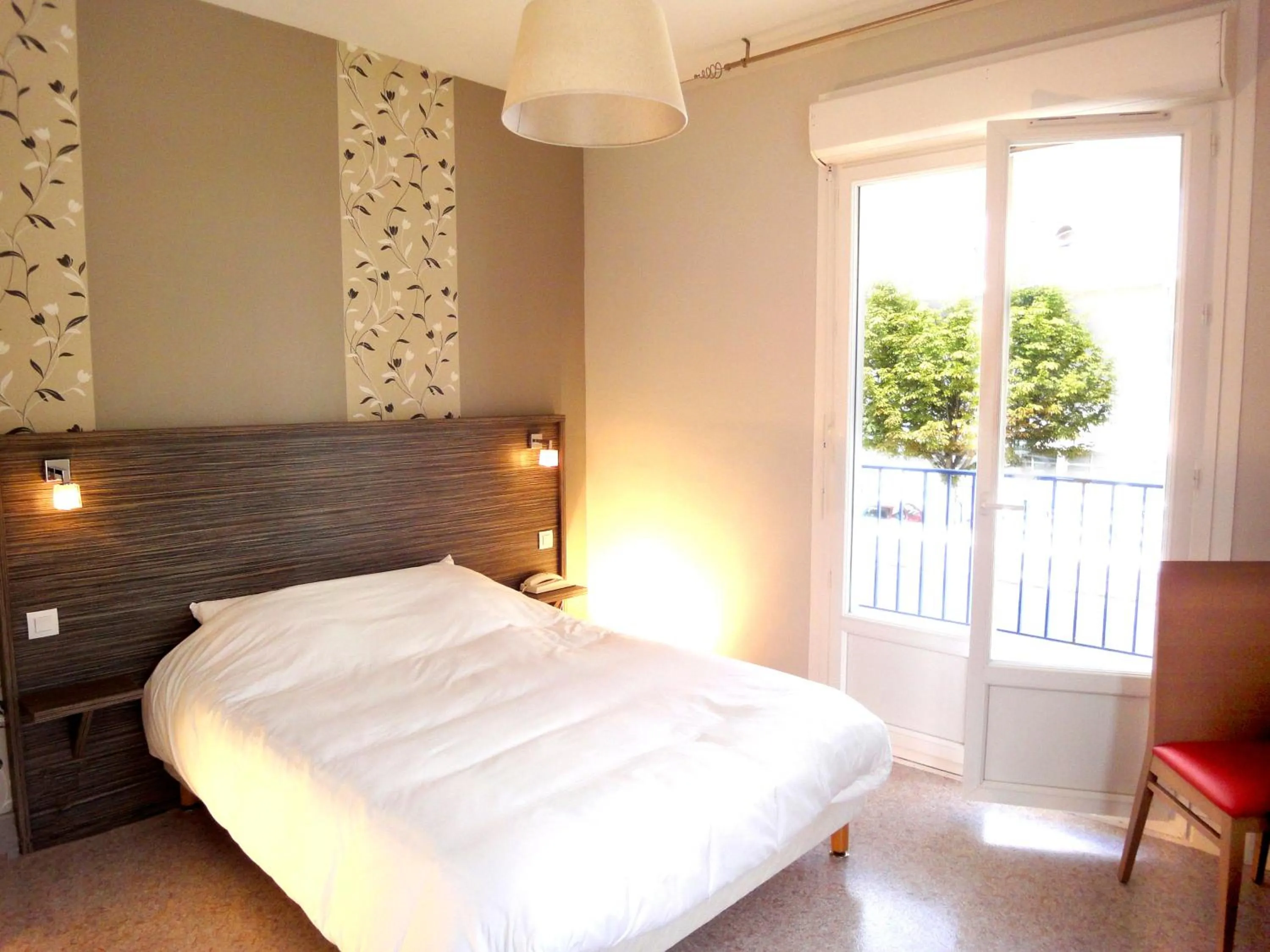 Bedroom, Bed in Hotel les Pecheurs