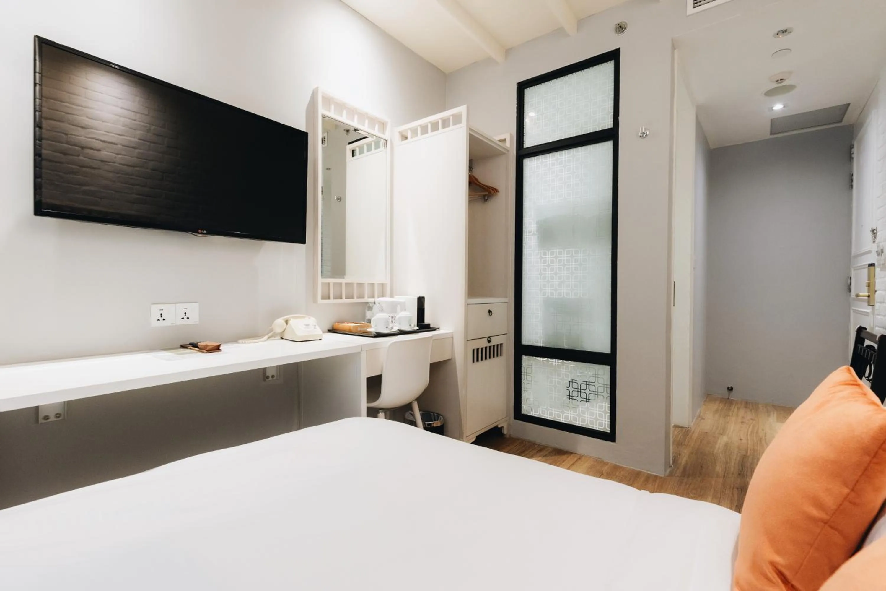 Bed in Hotel NuVe Heritage