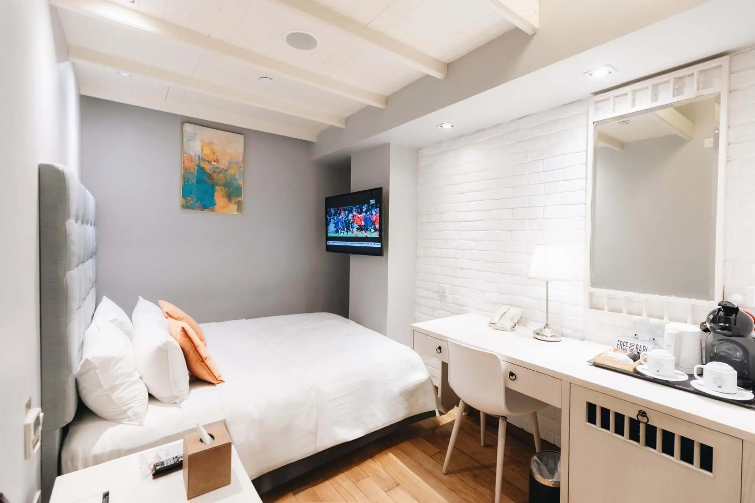 Bed in Hotel NuVe Heritage Bed in Hotel NuVe Heritage