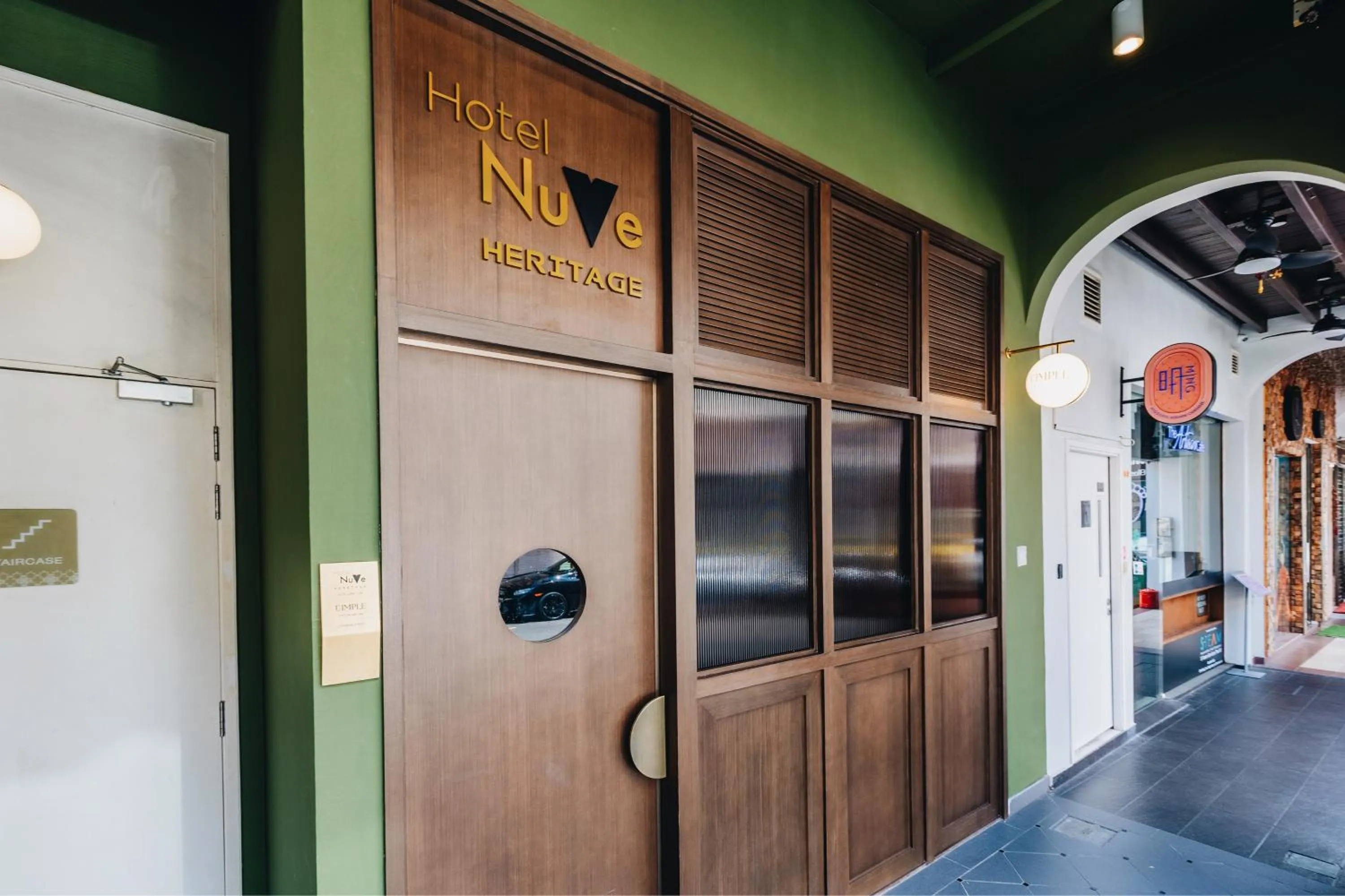 Facade/entrance in Hotel NuVe Heritage