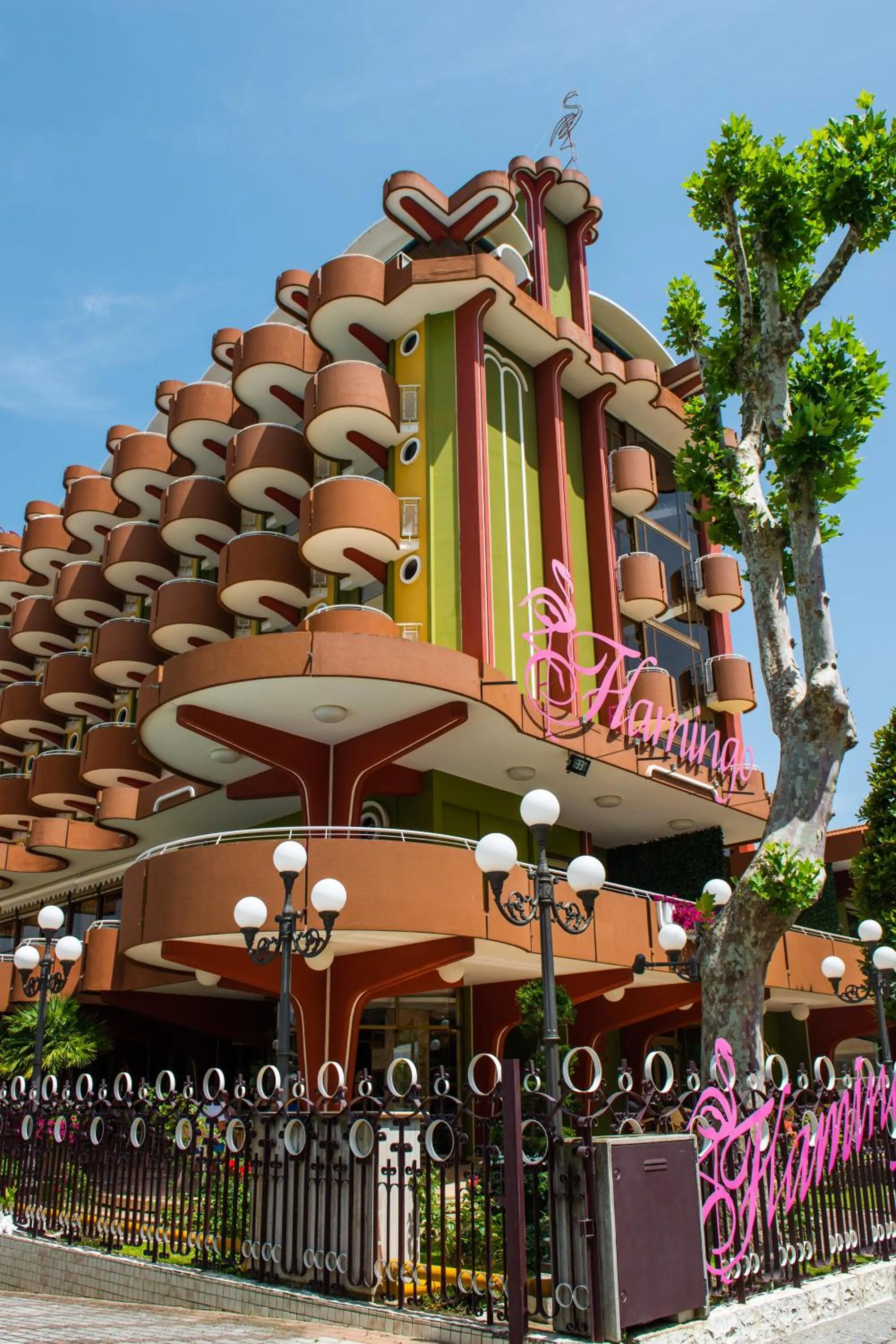 Property building in Hotel Flamingo