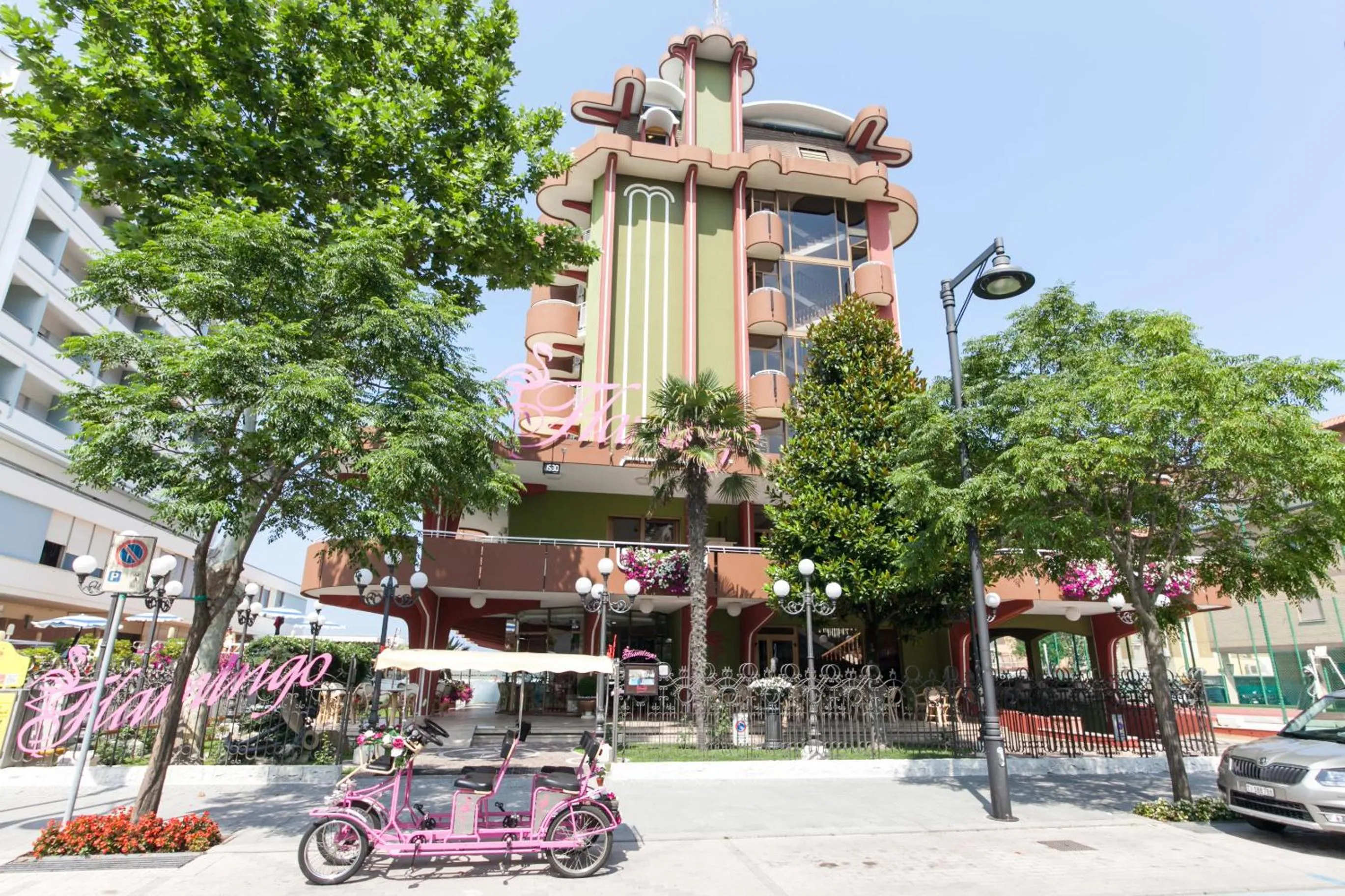 Property building in Hotel Flamingo