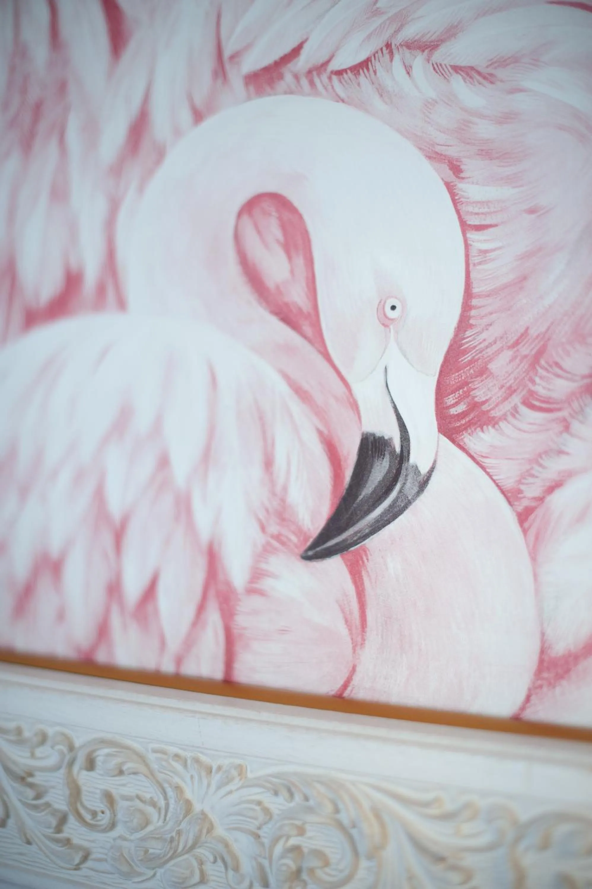 Decorative detail in Hotel Flamingo